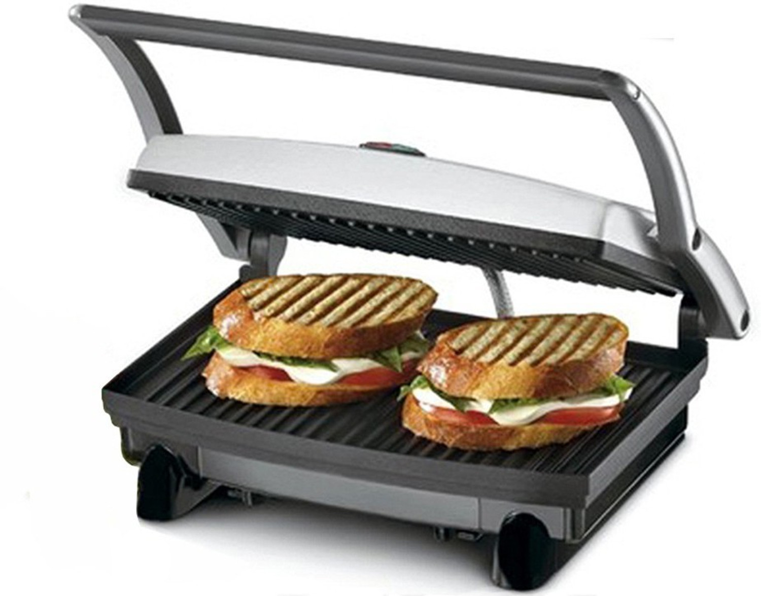 Image of NOVA 2 Slice Panni Grill Sandwich Maker Grill, Toast