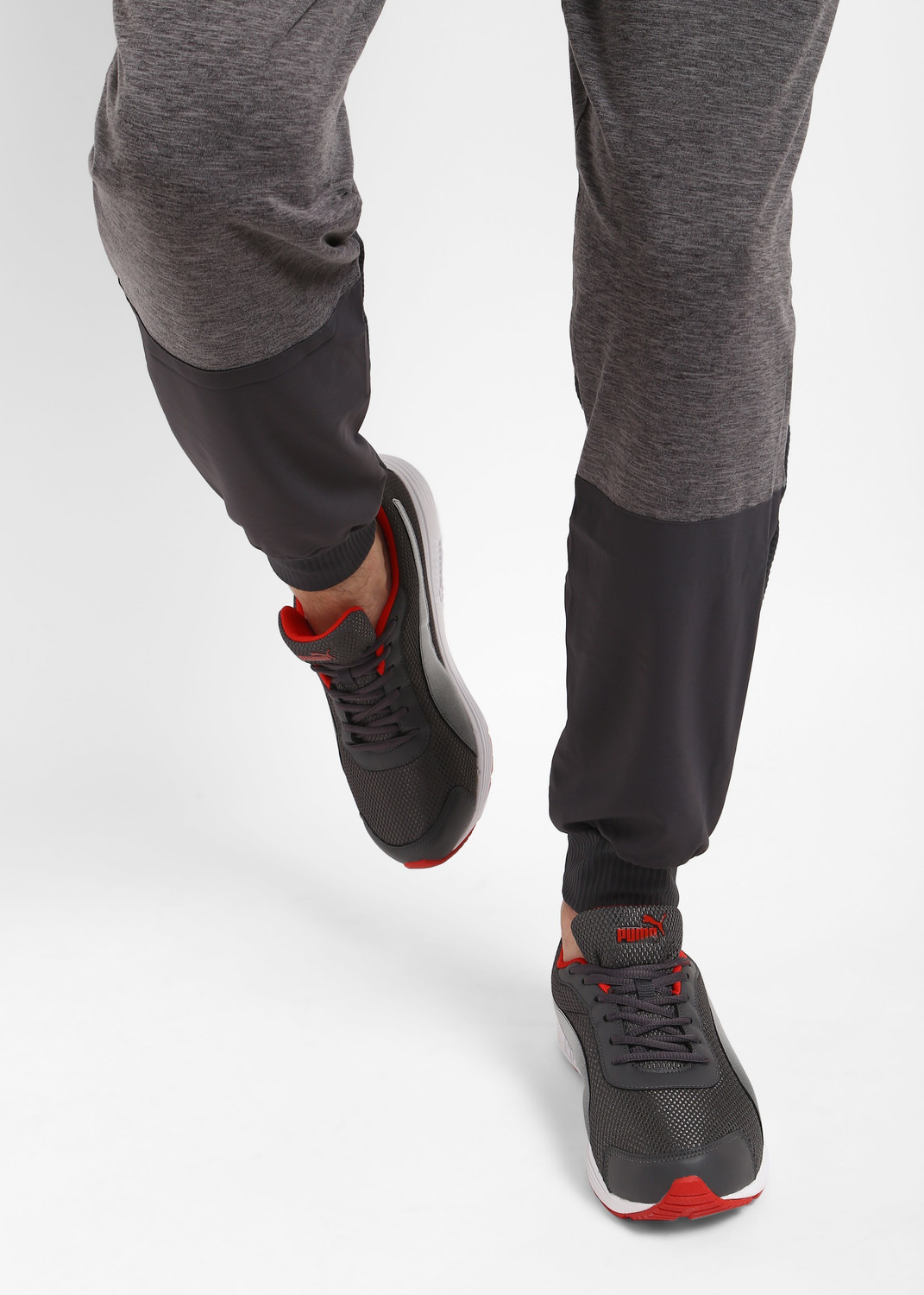 PUMA Aeden Running Shoes For Men Red Grey Price History