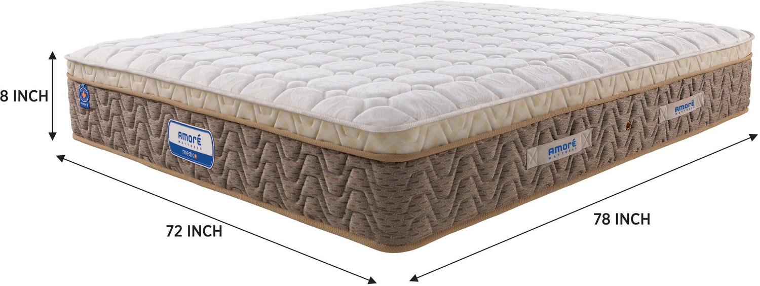 Image of Amore International Medico Eurotop 8 inch King Bonnell Spring Mattress