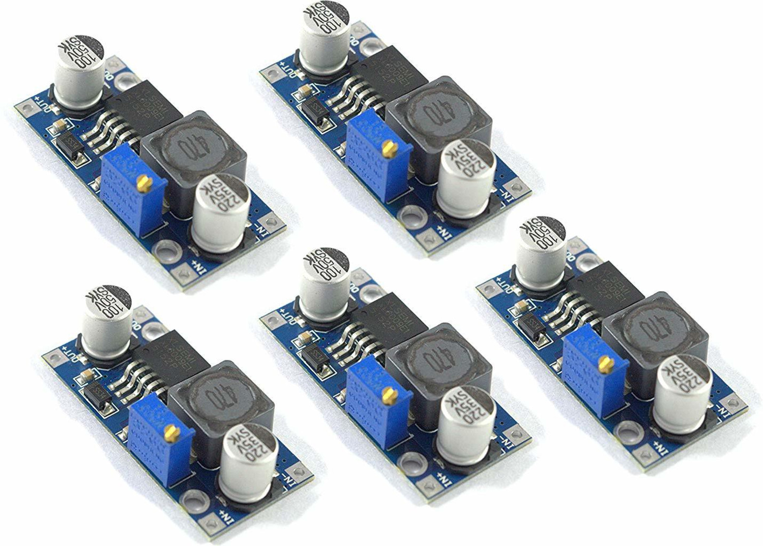 Electrobot Xl6009 Board Boost Converter Module Dc to Dc 3.0-30 V to 5-
