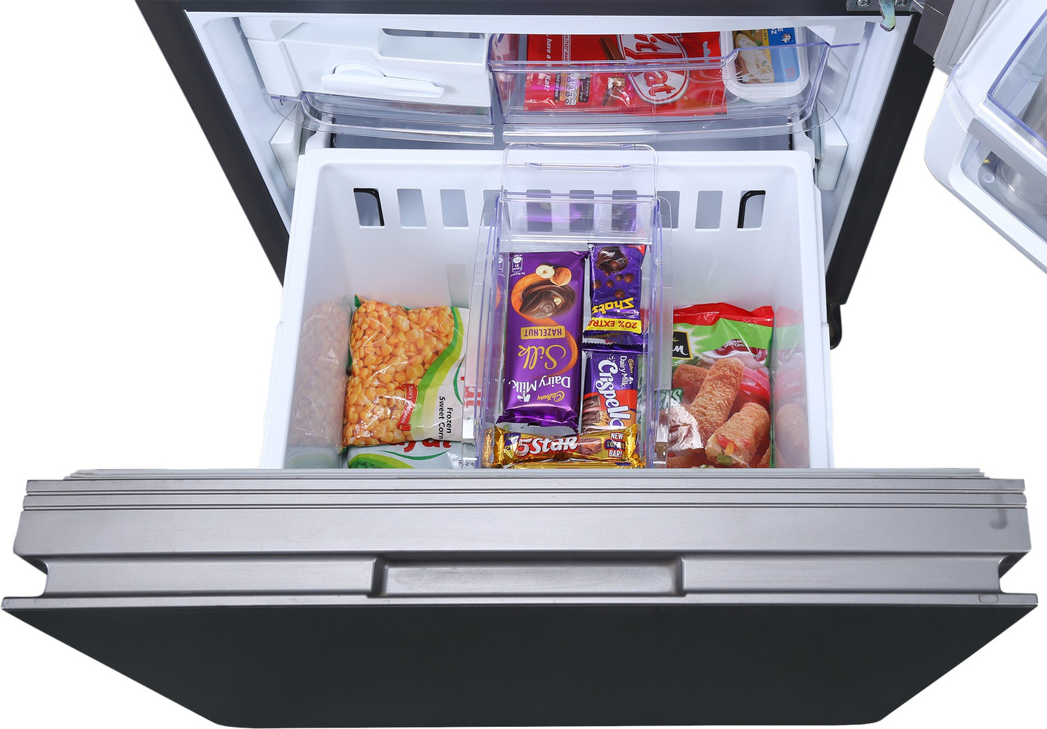 Image of Godrej 430 L Frost Free Double Door Bottom Mount 3 Star Refrigerator