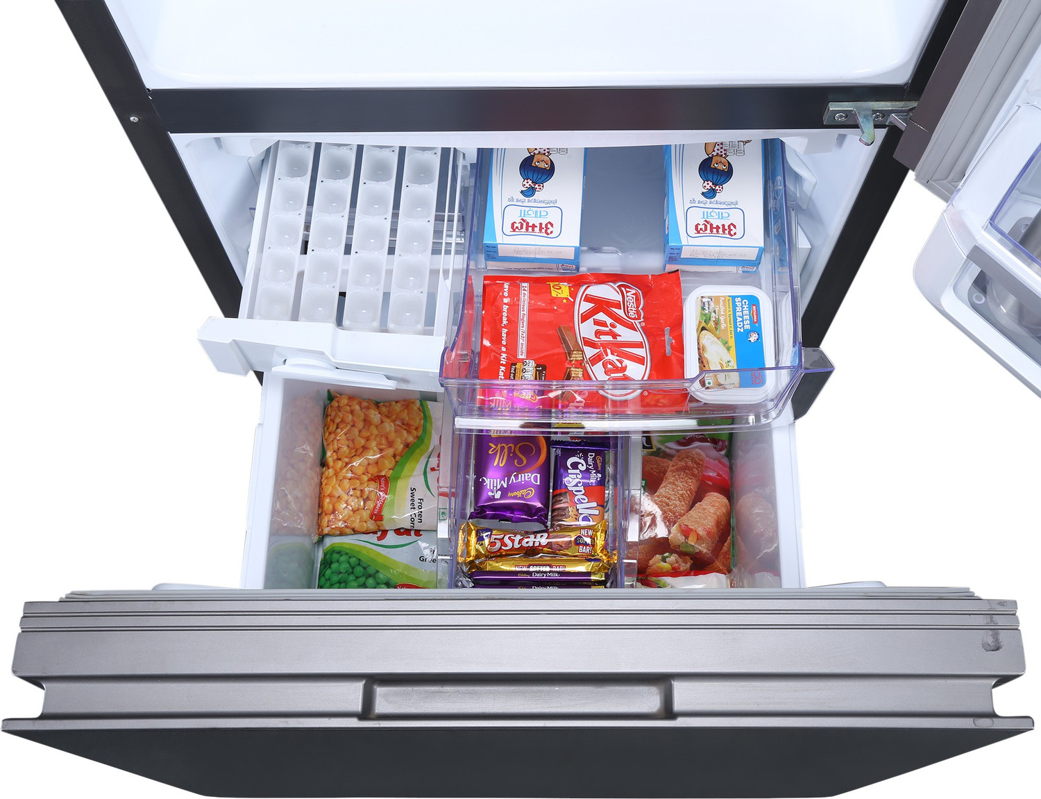 Image of Godrej 430 L Frost Free Double Door Bottom Mount 3 Star Refrigerator