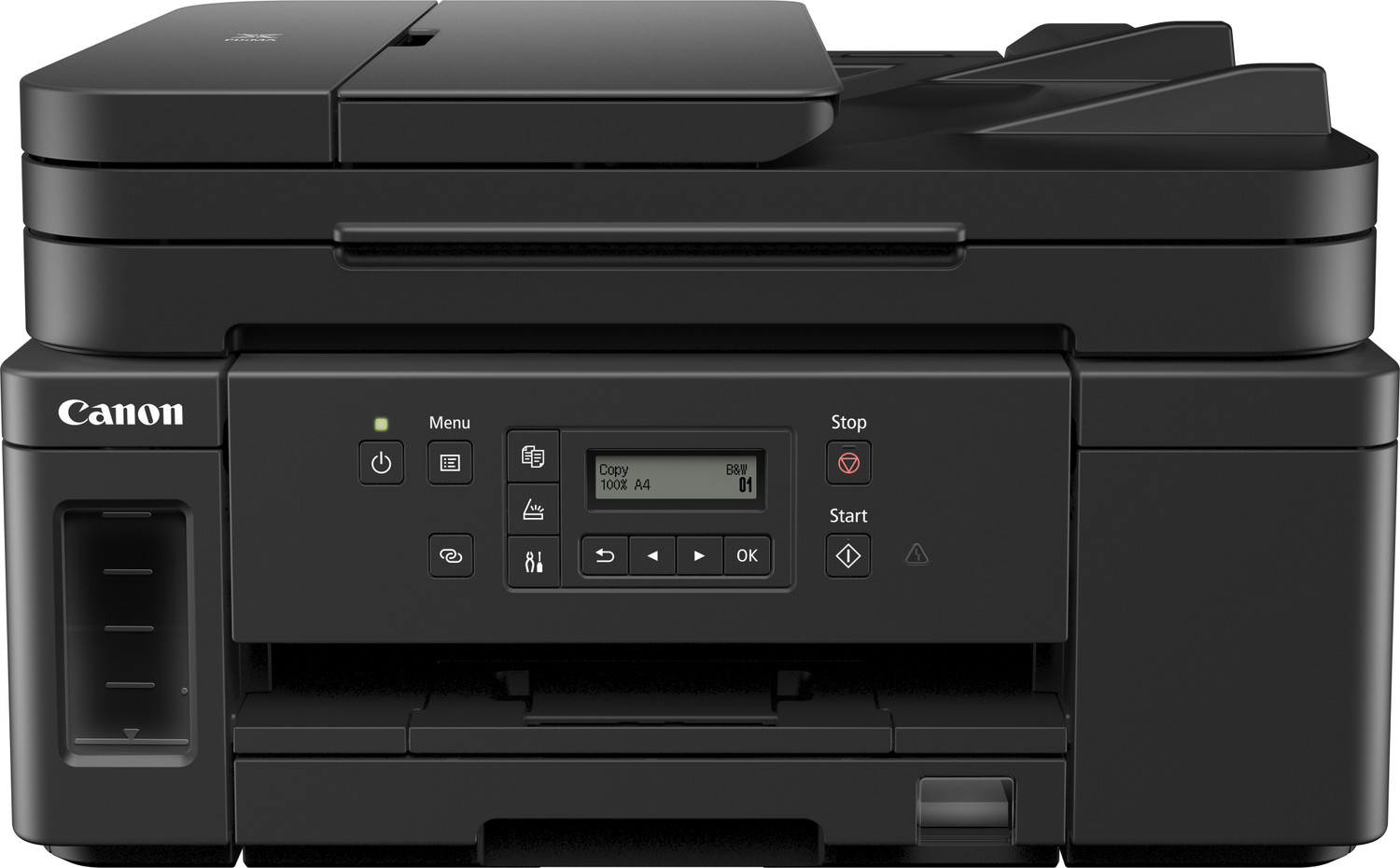 Canon GM4070 Multi-function WiFi Monochrome Printer (Borderless Printing)  (Black, Ink Bottle)