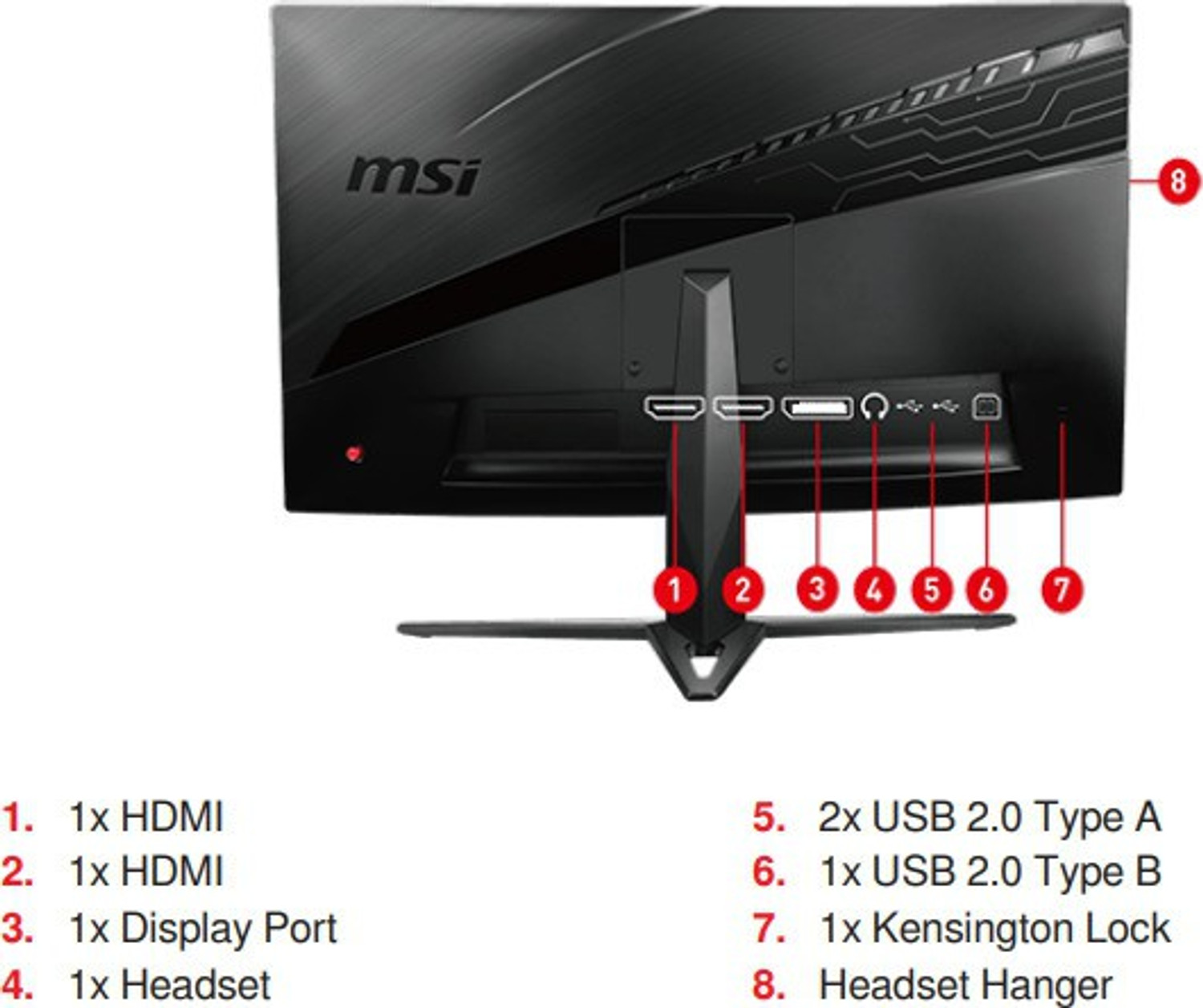 Image of MSI Optix 68.58 cm (27 inch) Curved Full HD VA Panel Gaming Monitor (Optix MAG271C with 1920x1080, 144 hz Refresh Rate, 1 ms Response time, Anti Glare Panel and Adjustable Stand)
