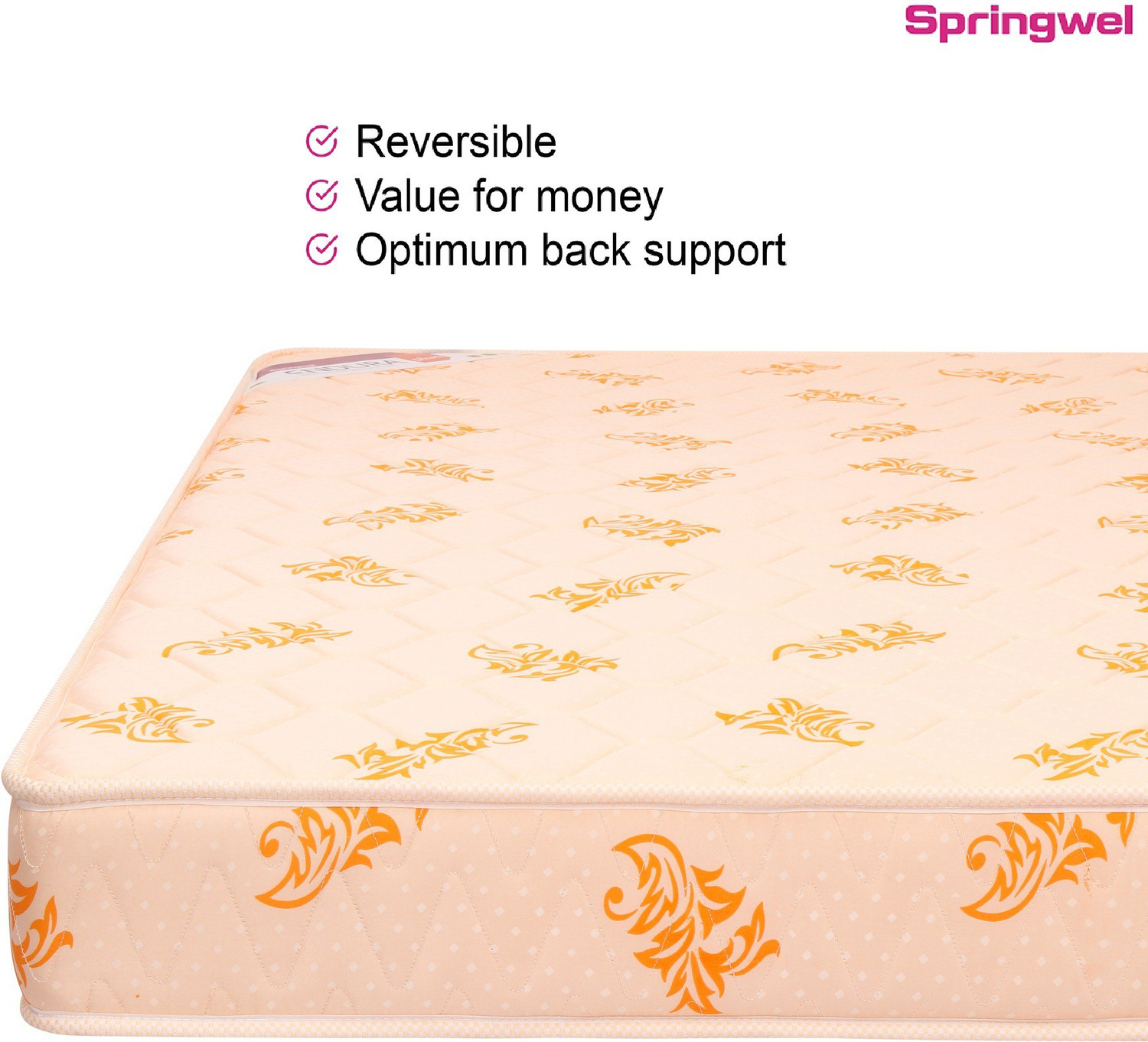 Image of SPRINGWEL Endura Plus 4 inch Single PU Foam Mattress