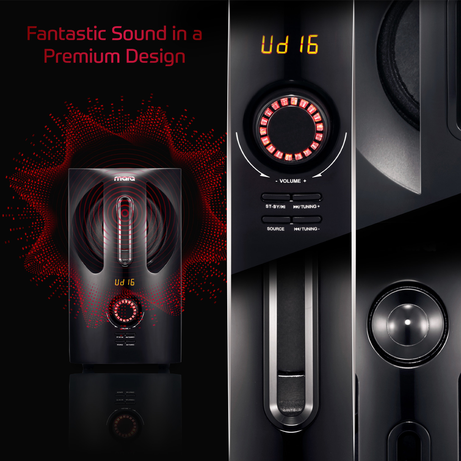 Image of MarQ by Flipkart MA80W51 80 W Bluetooth Home Theatre