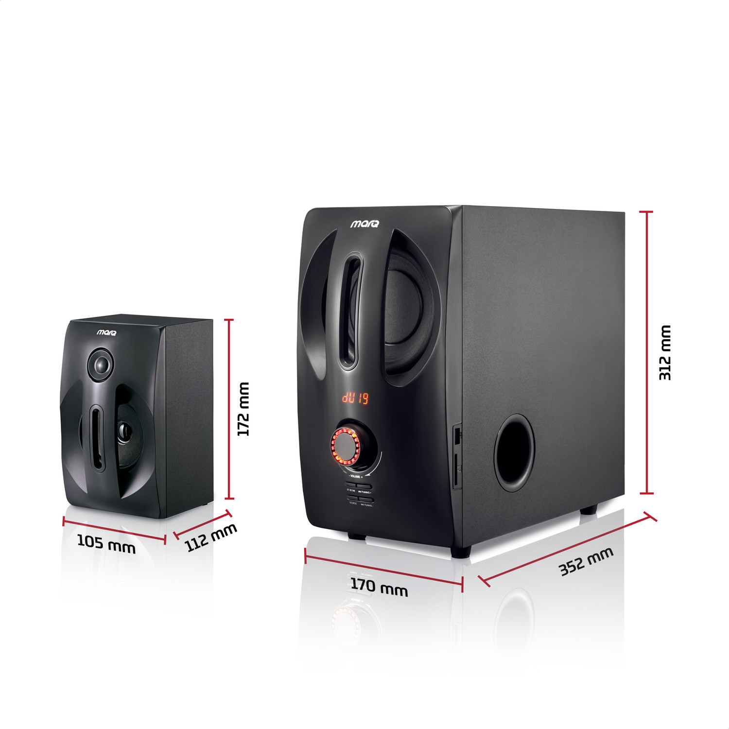 Image of MarQ by Flipkart MA80W51 80 W Bluetooth Home Theatre