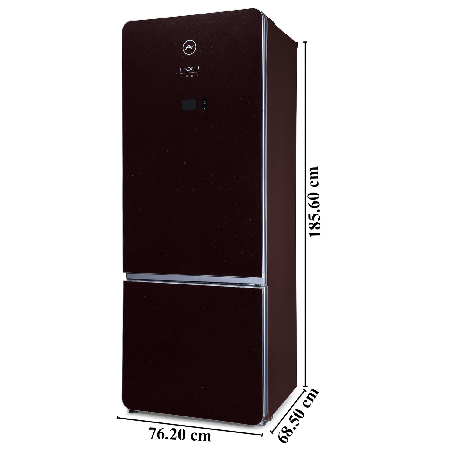 Image of Godrej 430 L Frost Free Double Door Bottom Mount 3 Star Refrigerator