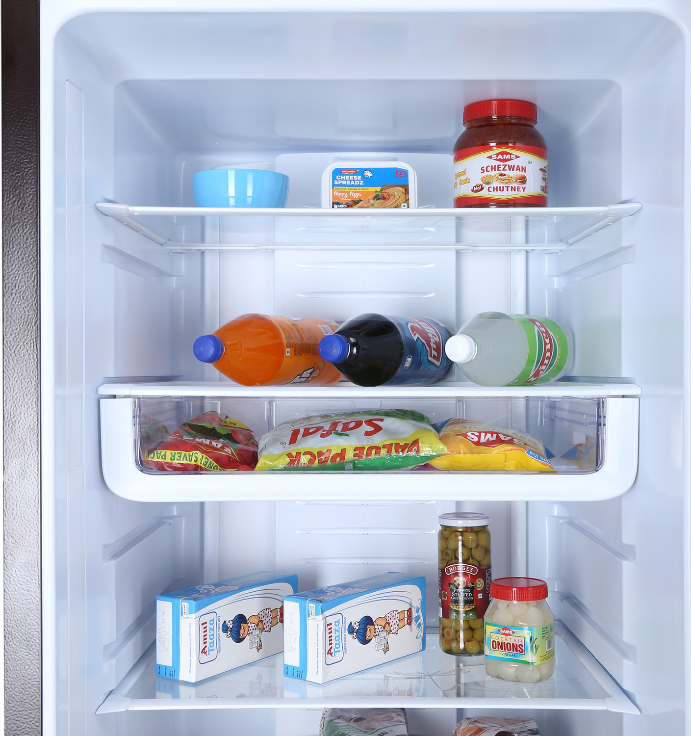 Image of Godrej 430 L Frost Free Double Door Bottom Mount 3 Star Refrigerator