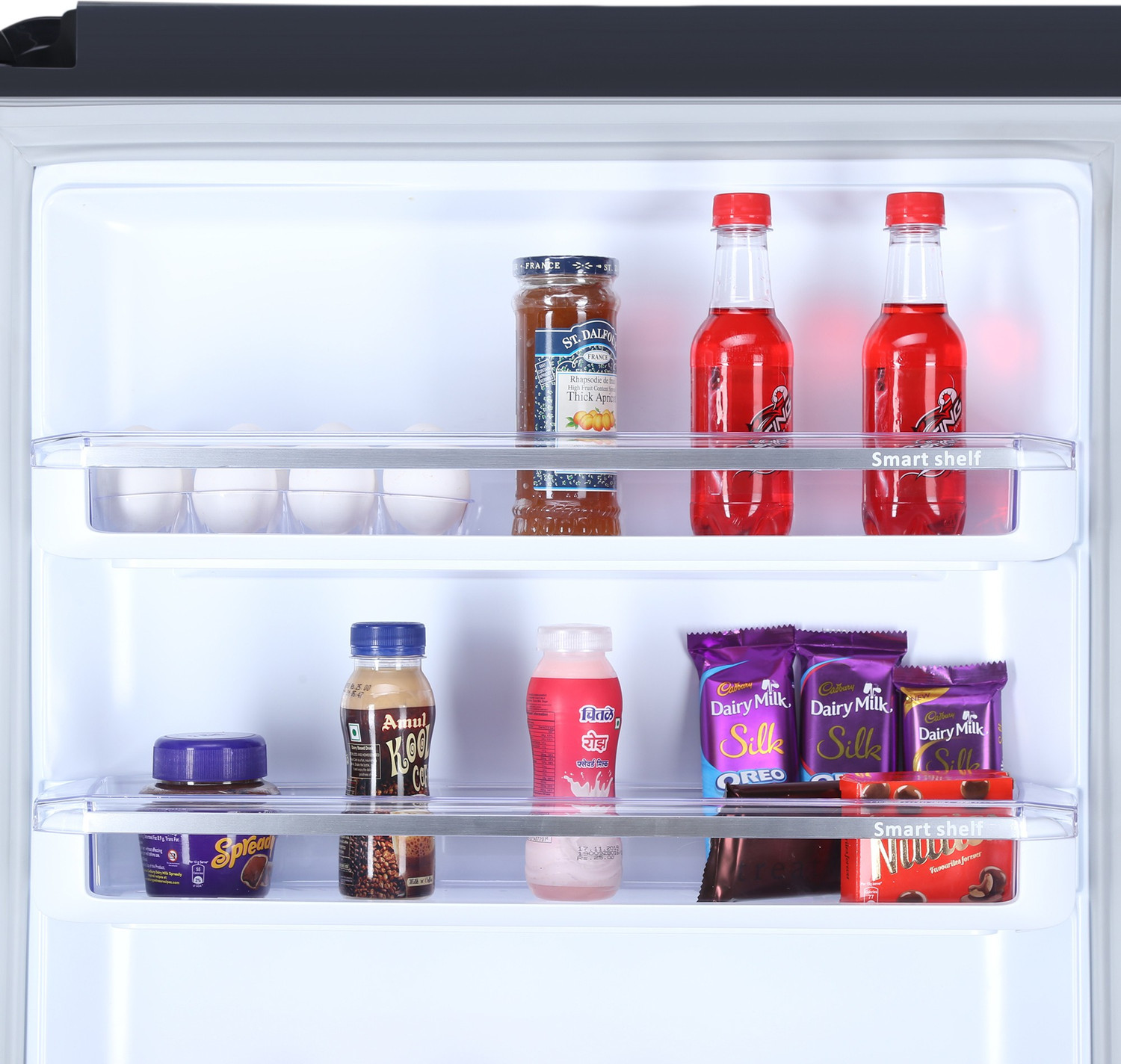 Image of Godrej 430 L Frost Free Double Door Bottom Mount 3 Star Refrigerator