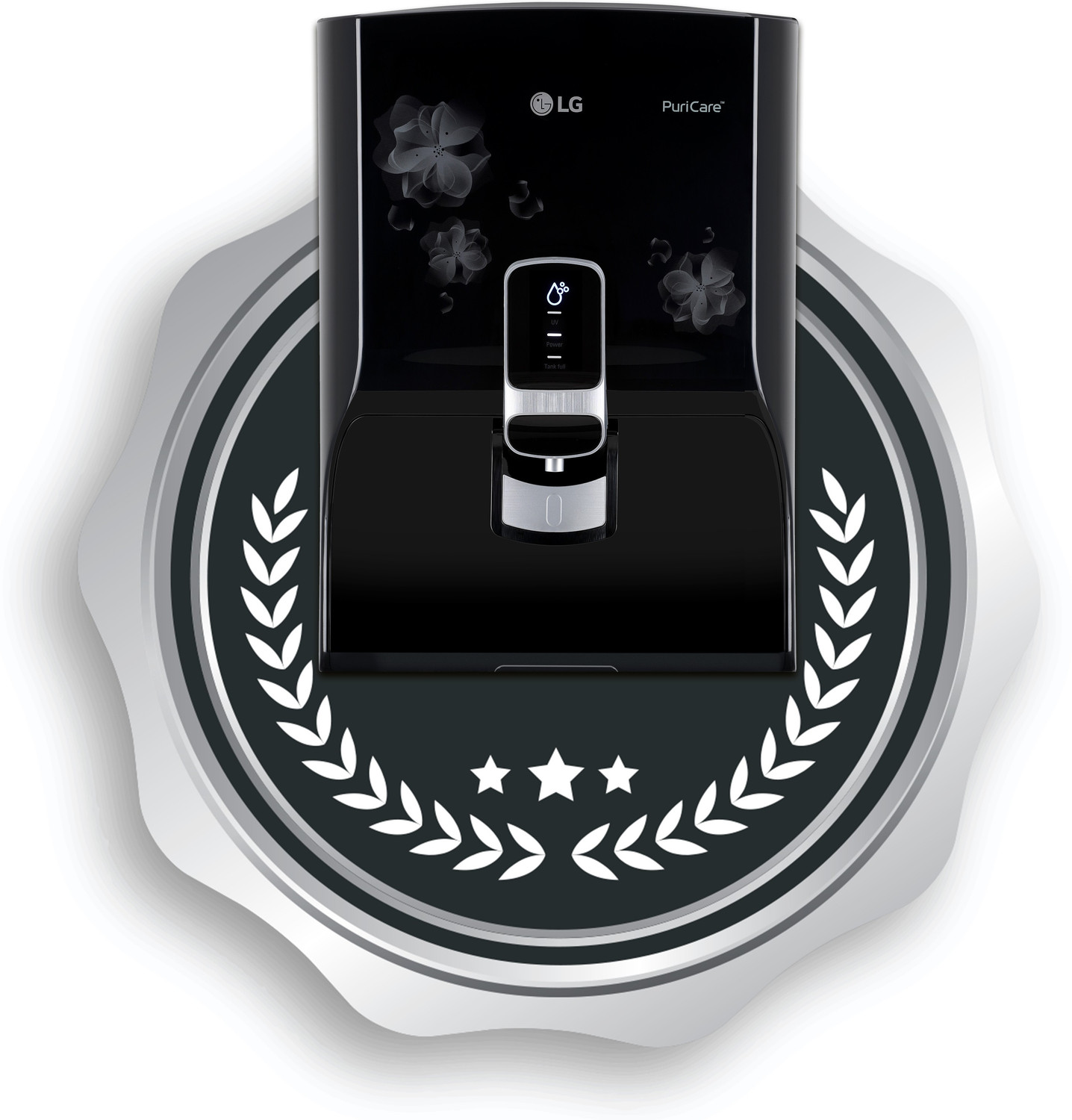 Image of LG WW150NP 8 L RO + UV Water Purifier with Stainless Steel Tank