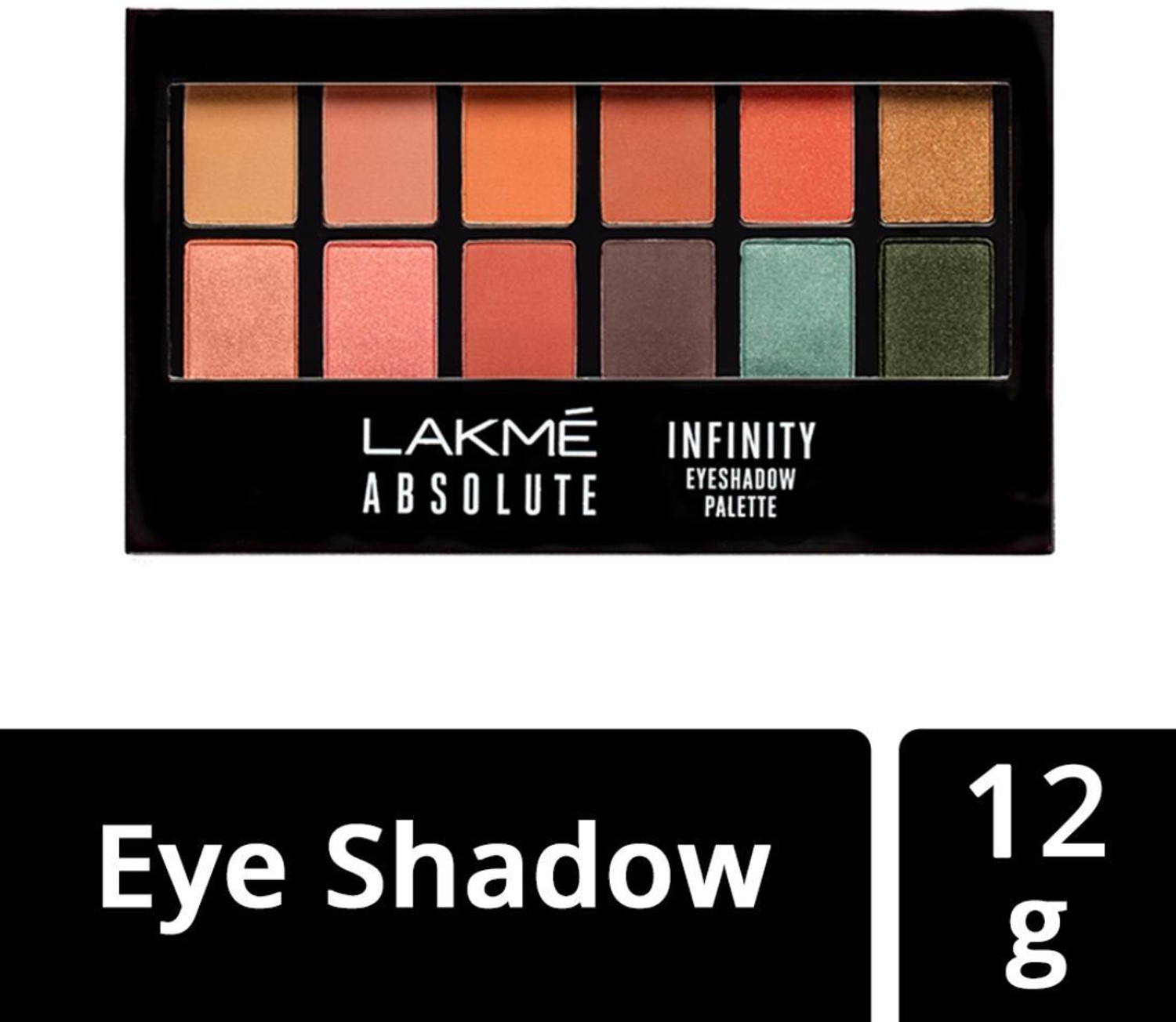 Image of Lakme Absolute Infinity Eye Shadow Palette 12 g