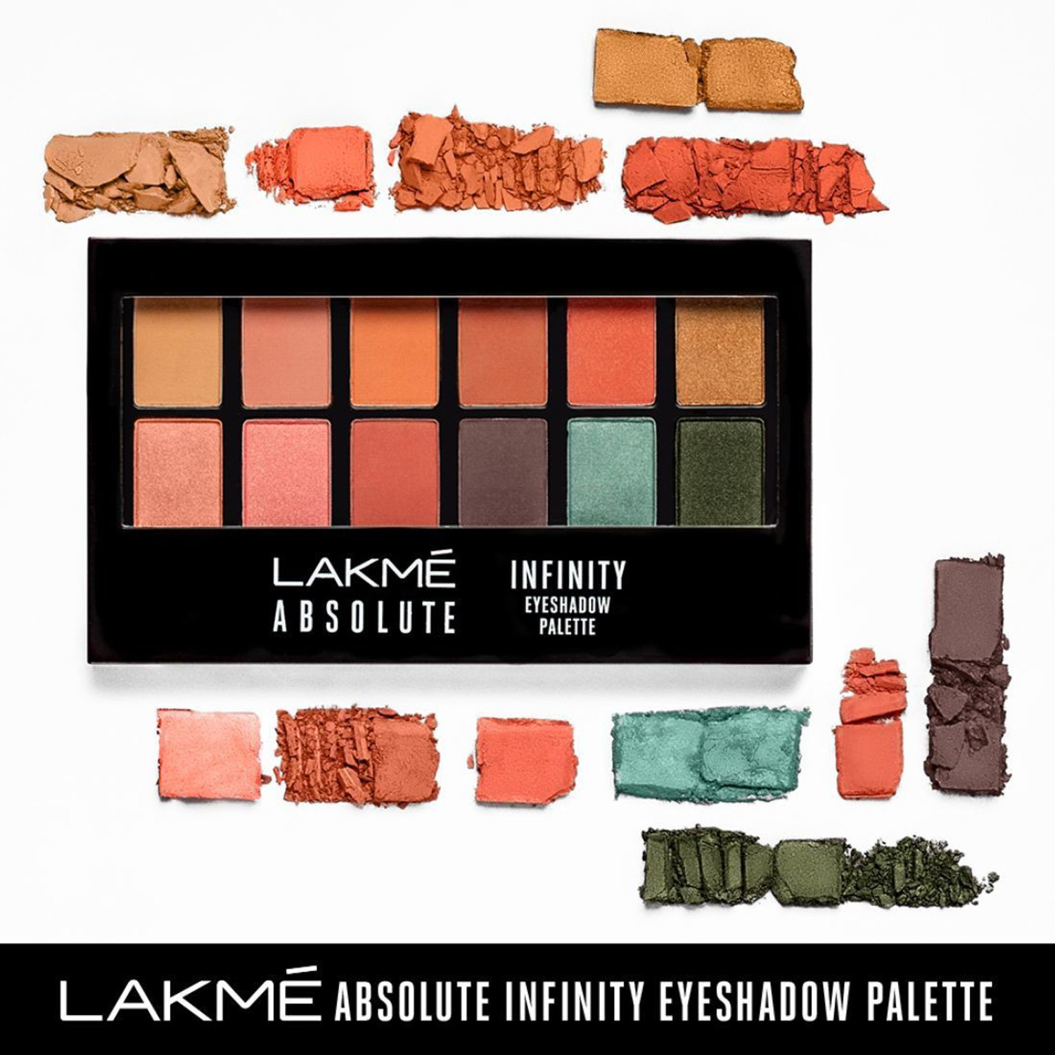 Image of Lakme Absolute Infinity Eye Shadow Palette 12 g