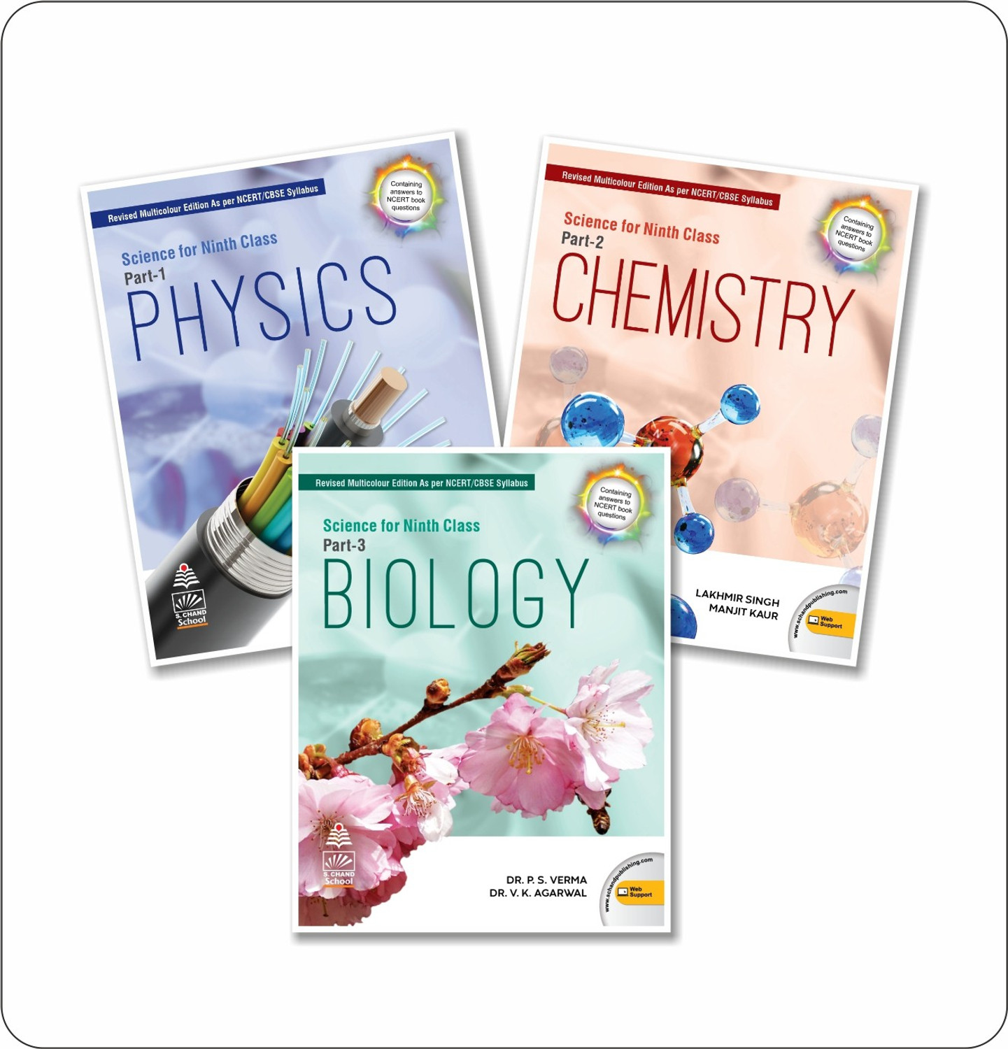 Combo Pack: Science (Biology, Physics, Chemistry) For Class 9 (2020-20