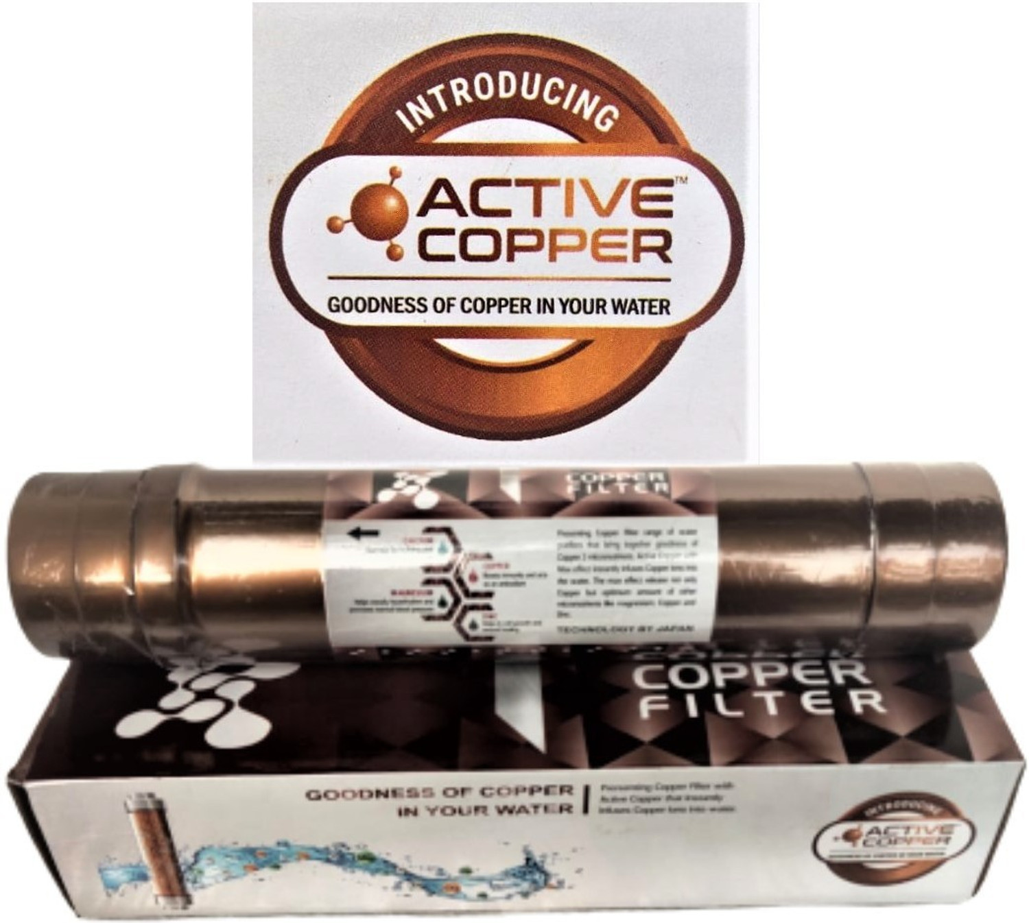 Image of water solution Prism COPPER RO+UV+TDS 15L 15 L RO + UV + UF + TDS Water Purifier