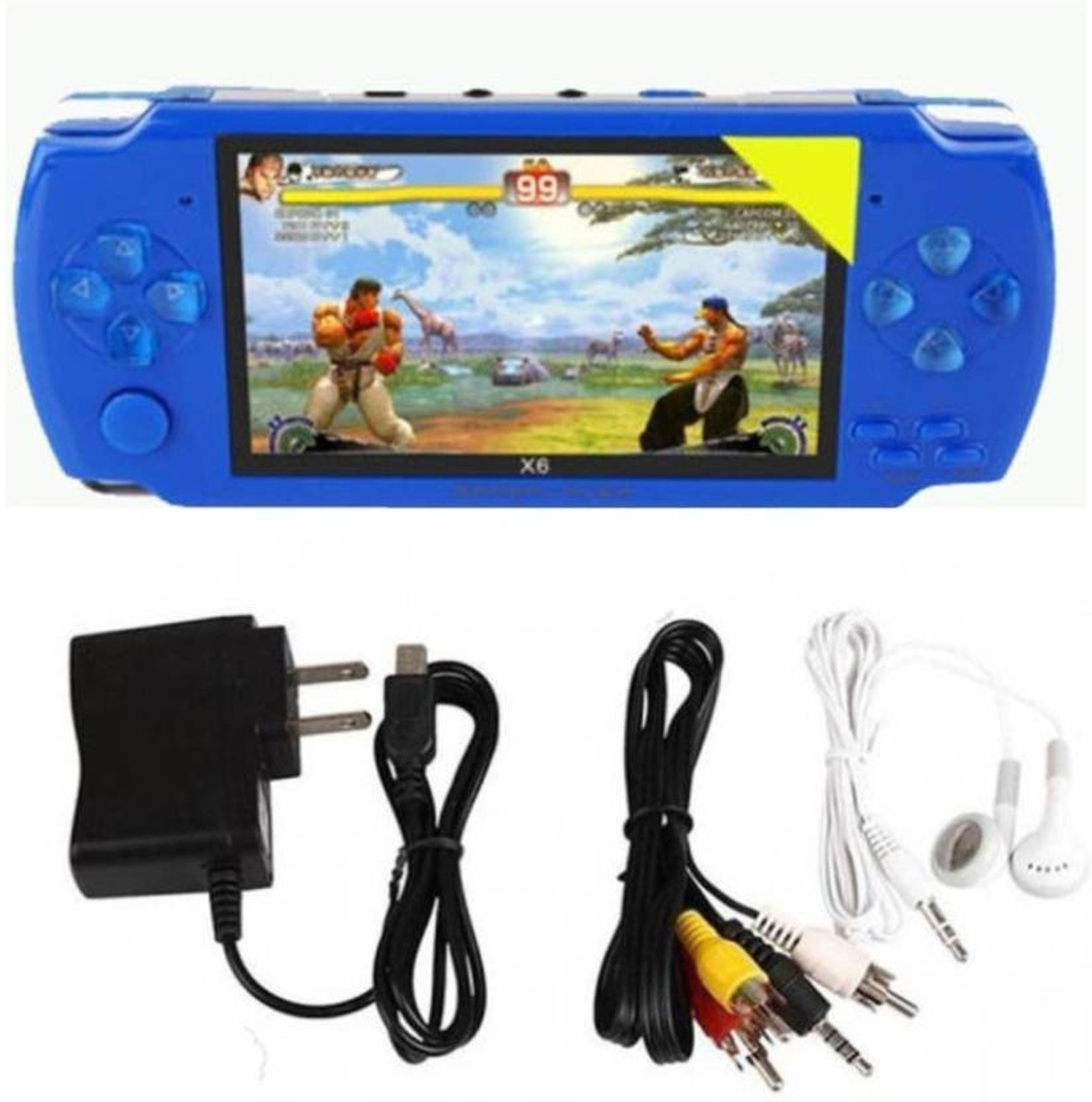 Image of NextTech Grand Classic GCL PSP With MP4 Player NT-060 4 GB with 10000 GAMES