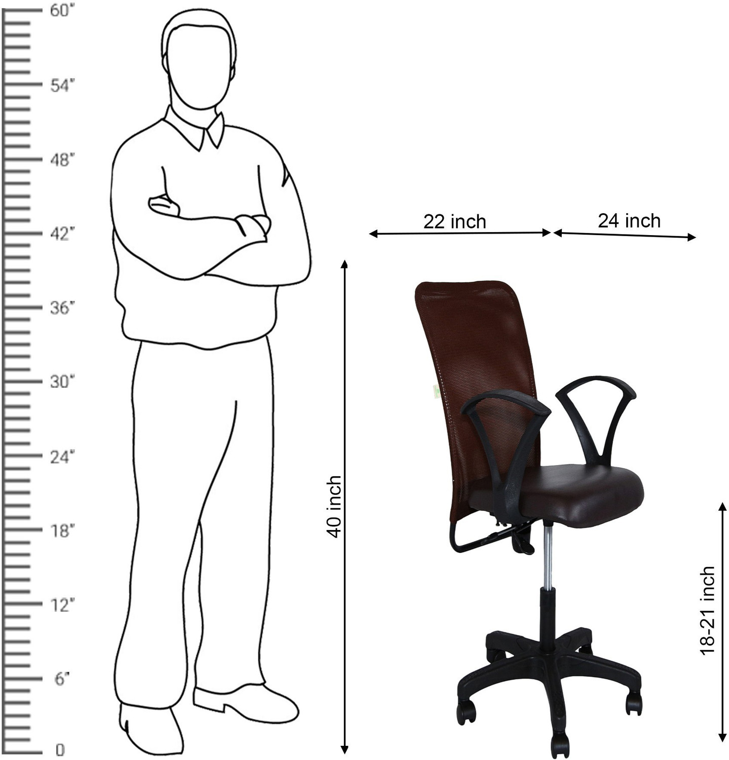 Timber cheese leatherette office executive hotsell chair