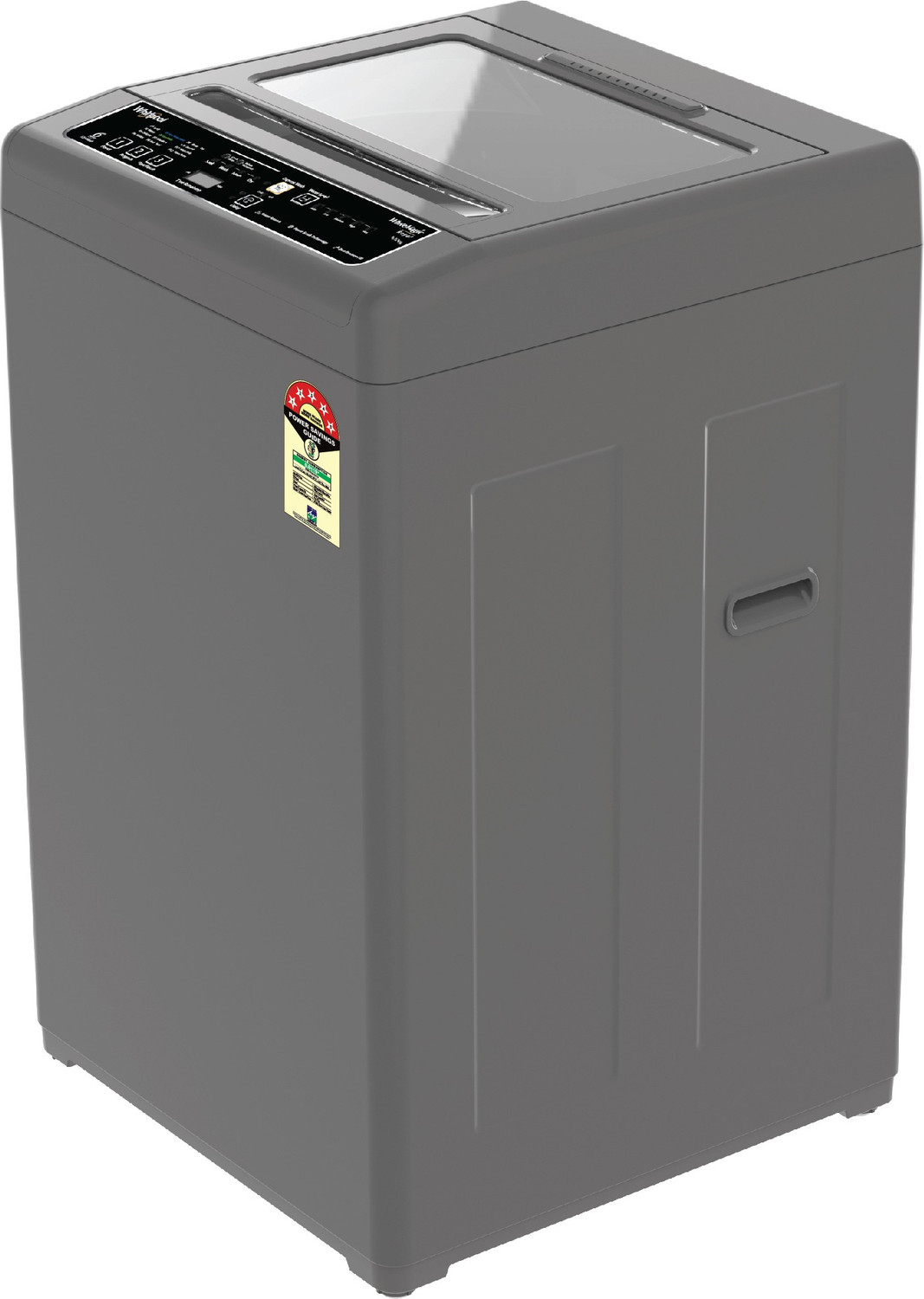 Image of Whirlpool 6.5 kg 5 Star, Hard Water wash Fully Automatic Top Load Washing Machine Grey