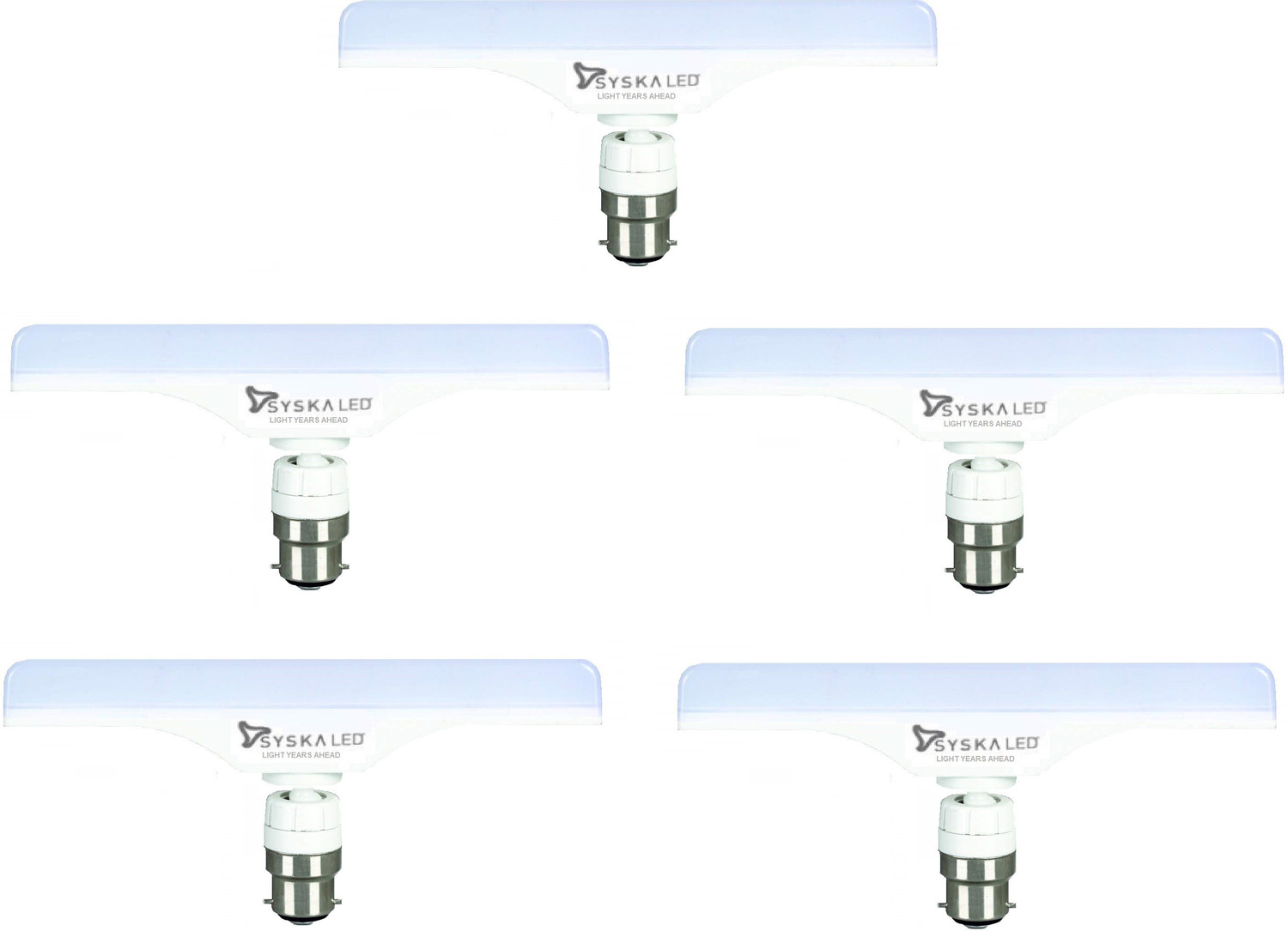 Image of Syska 10 W Basic T-Bulb B22 LED Bulb