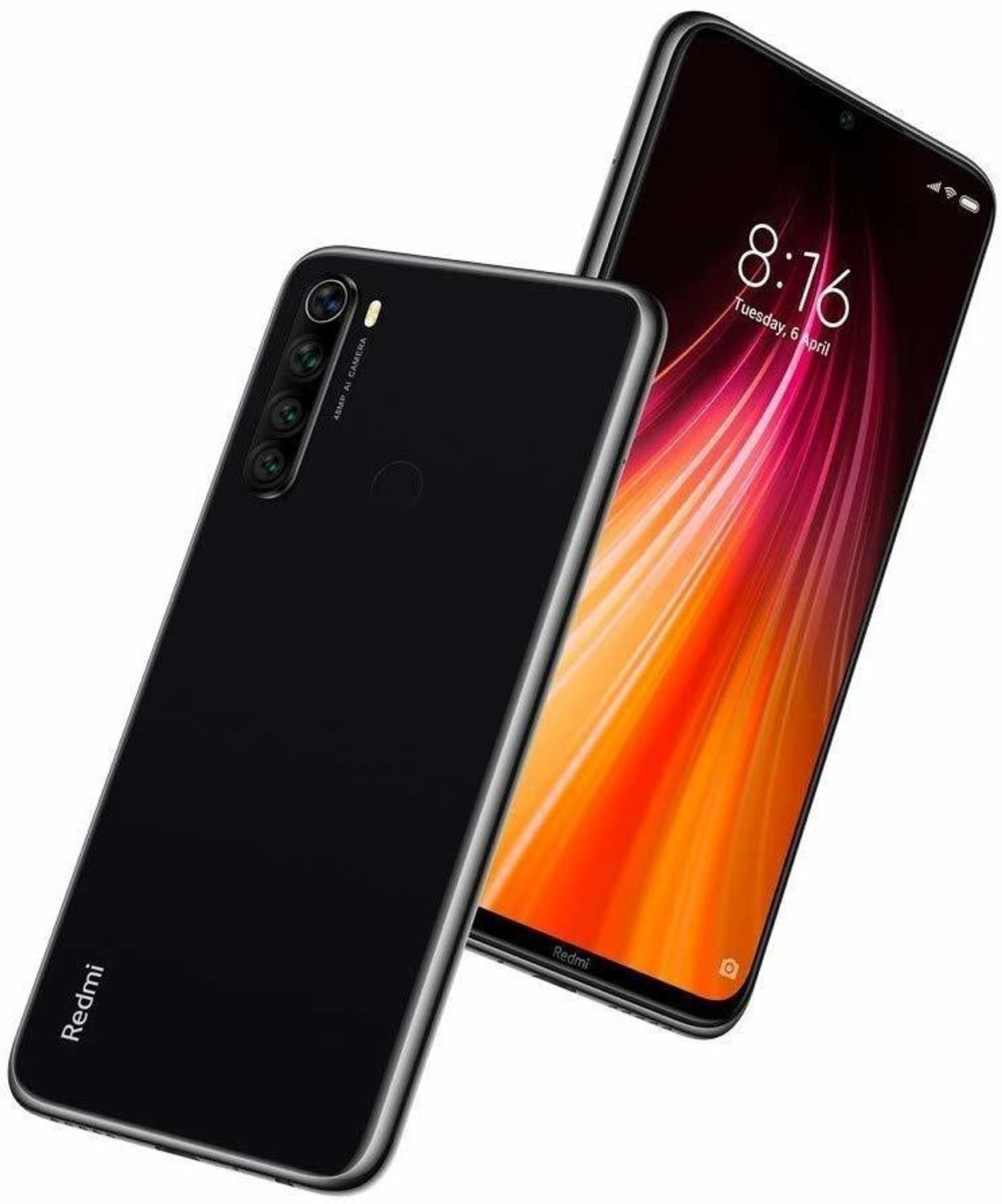 Image of Redmi Note 8 (Space Black, 64 GB) (4 GB RAM)