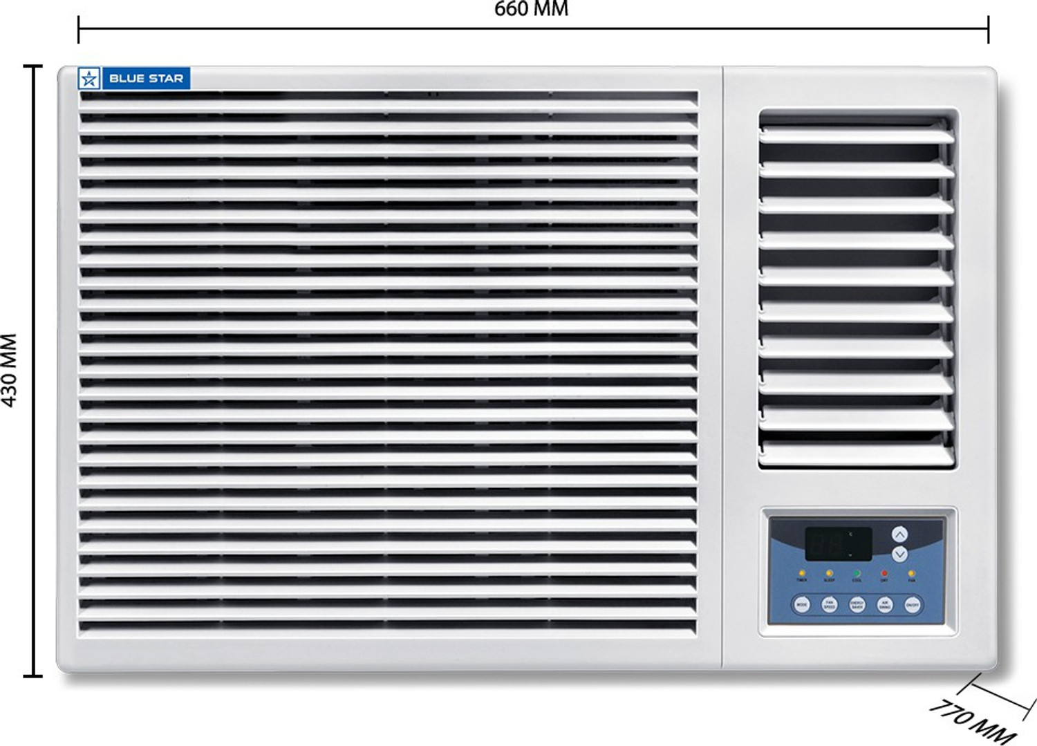 Image of Blue Star 2020 Model 1.1 Ton 5 Star Window AC