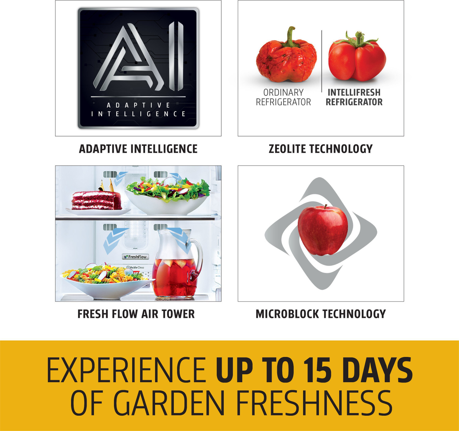 Image of Whirlpool 340 L Frost Free Double Door 3 Star Convertible Refrigerator