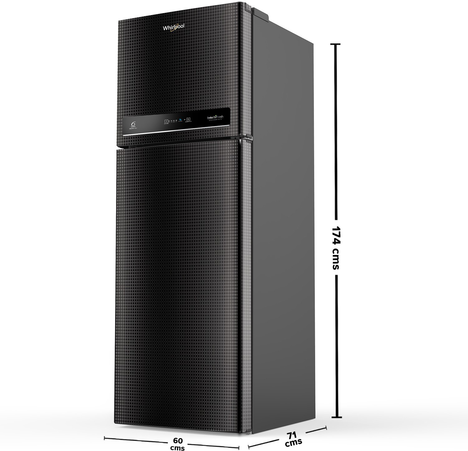 Image of Whirlpool 292 L Frost Free Double Door 3 Star Convertible Refrigerator