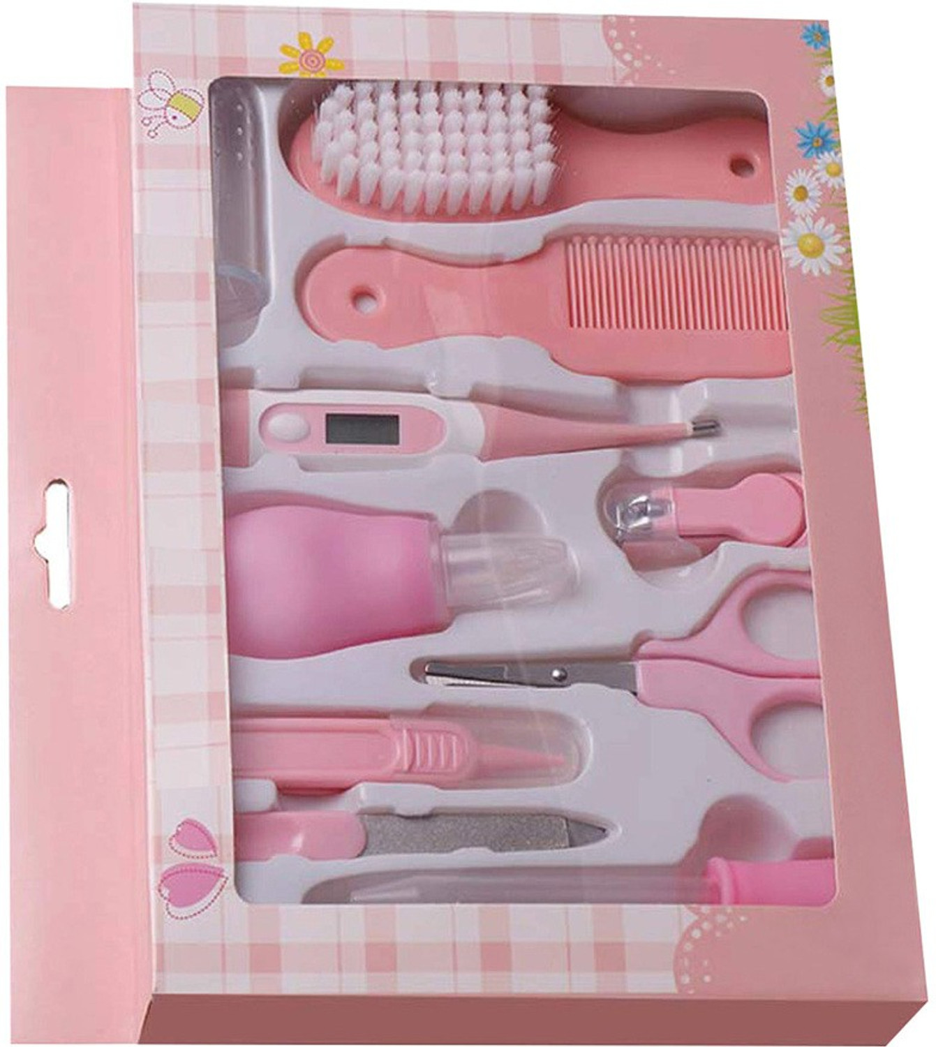 Image of FUTABA Newborn Baby Health Care Set-10Pcs-Pink