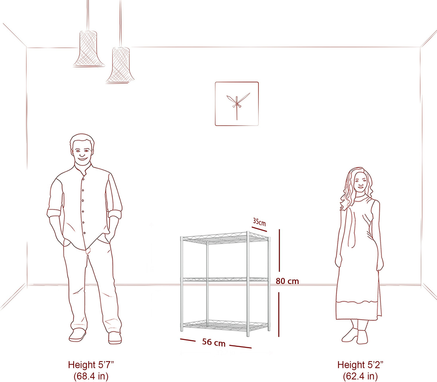 Image of Flipkart Perfect Homes Studio Metal Crockery Cabinet