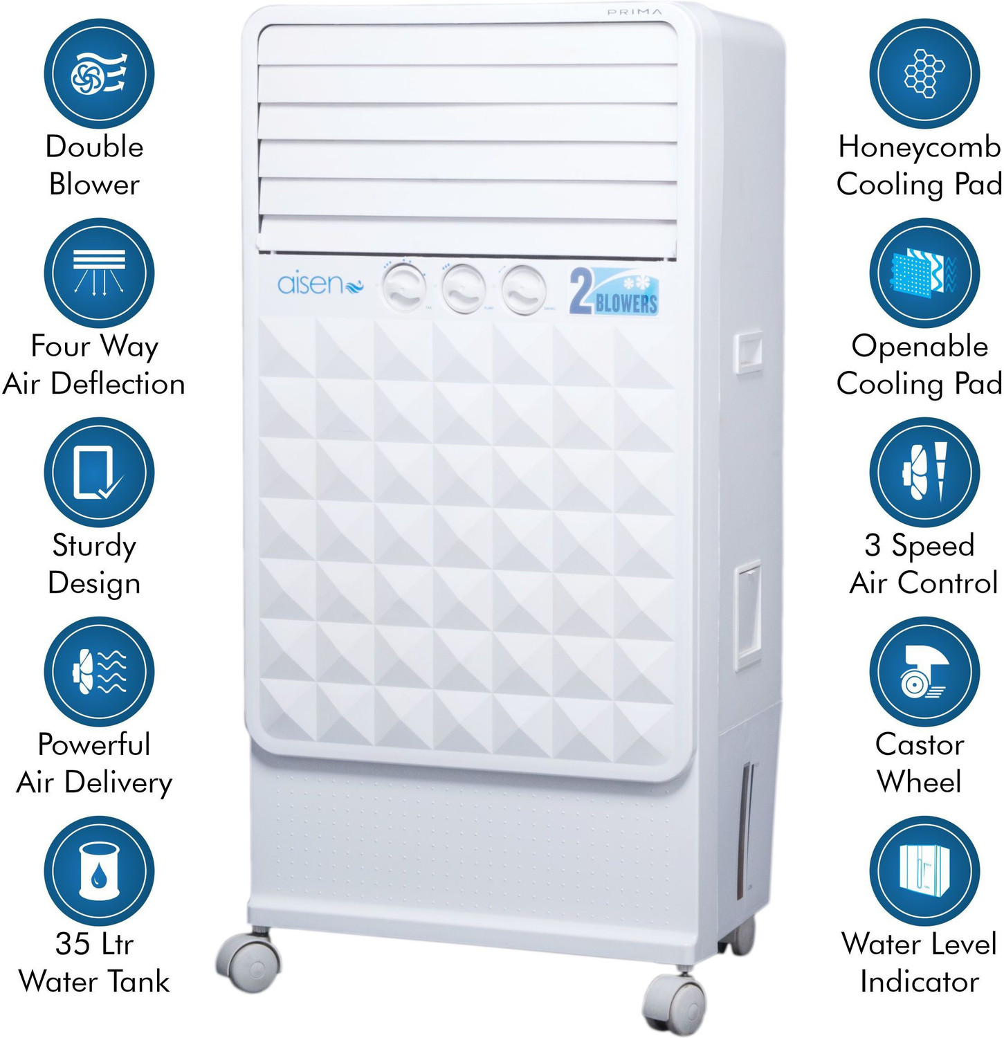 Image of AISEN 35 L Room /Personal Air Cooler