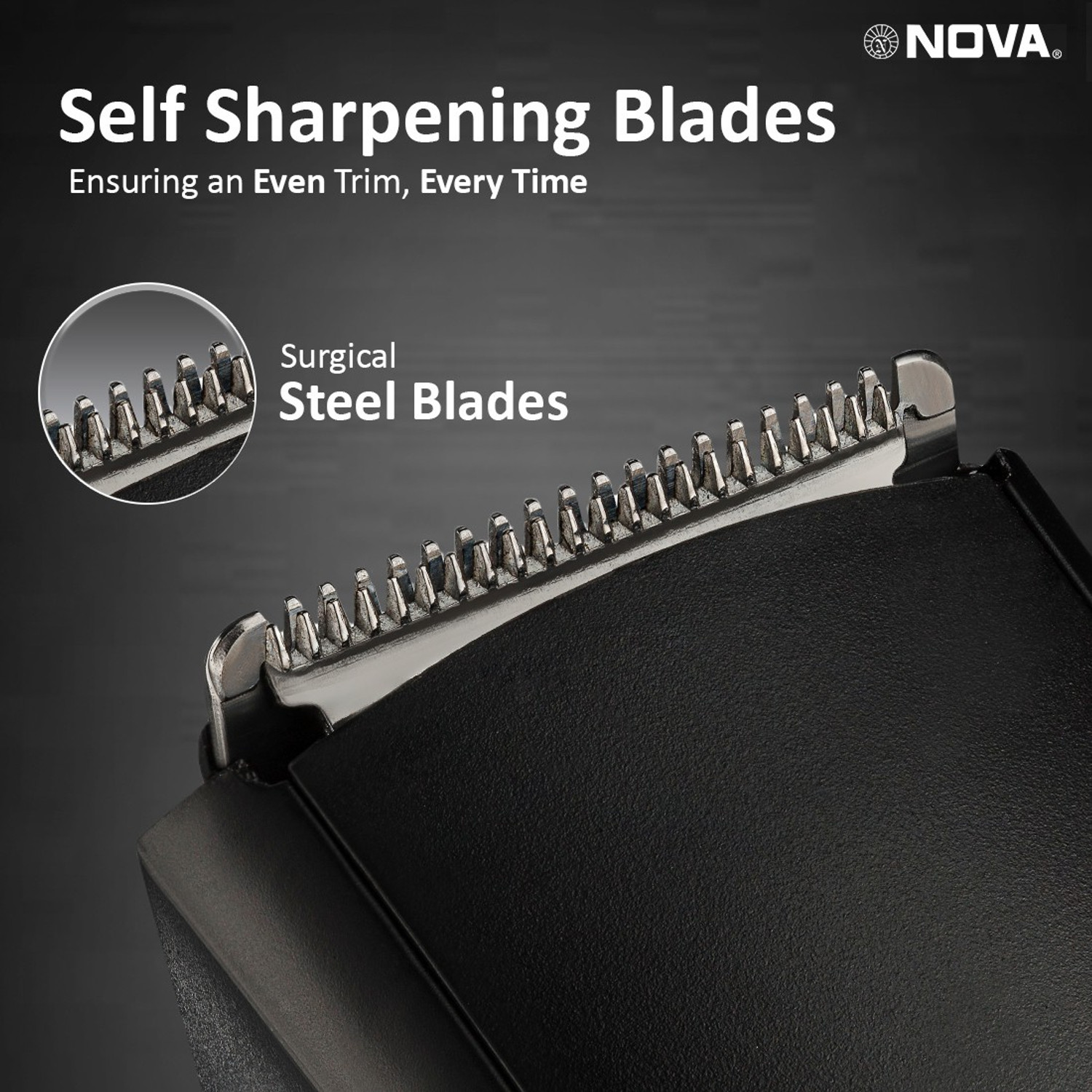 Image of NOVA NHT 1052 Trimmer 90 min Runtime 40 Length Settings