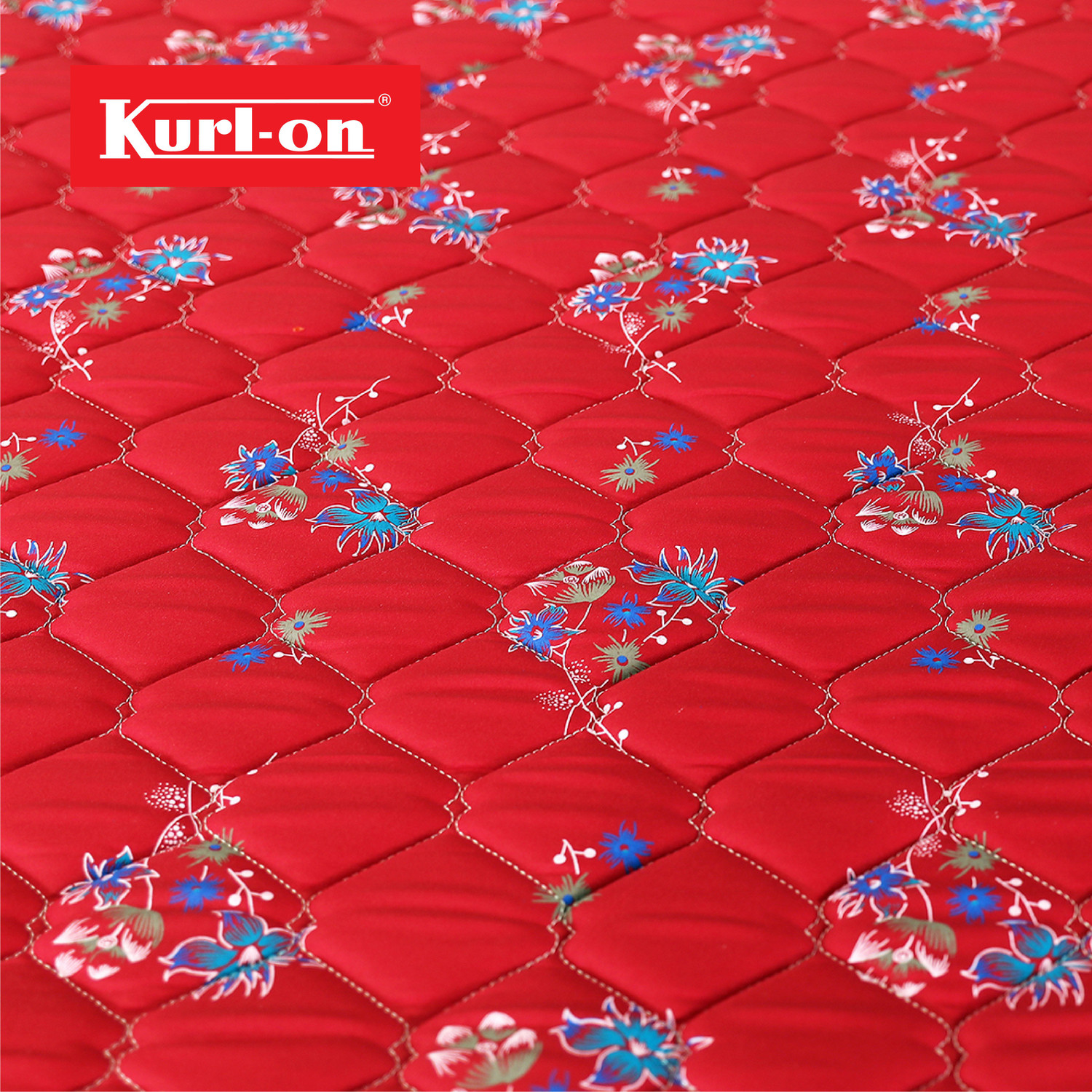Image of KURLON Rutile, Natural Rubberised Coir Pad, Breathable,Natural Cooling, PU Quilted Top 5 inch Queen Coir Mattress