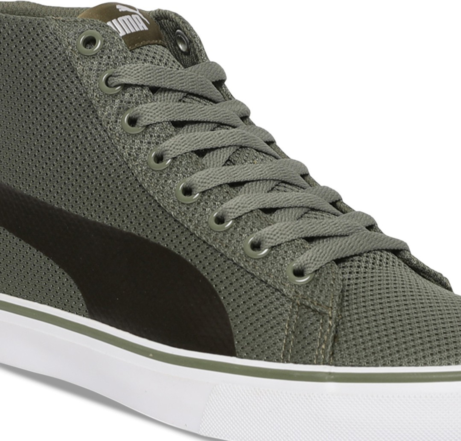 Puma men's troop mid knit shop idp sneakers