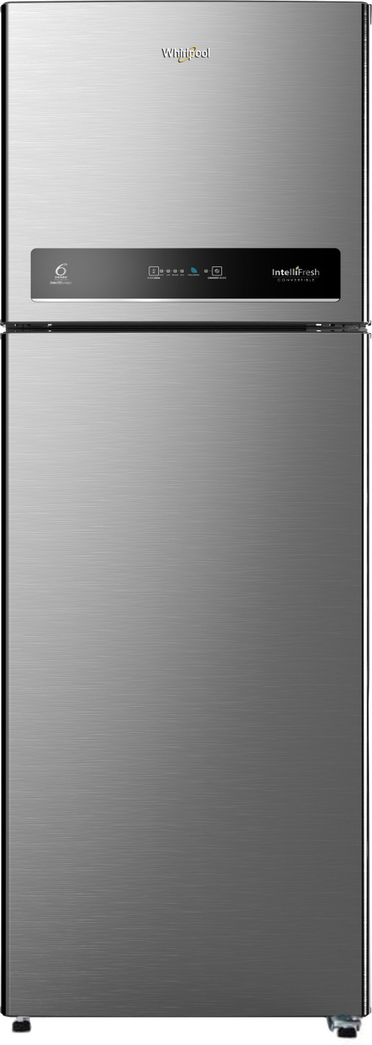Image of Whirlpool 440 L Frost Free Double Door 3 Star Convertible Refrigerator (Alpha Steel, IF INV CNV 455 ALPHA STEEL (3S)-N)