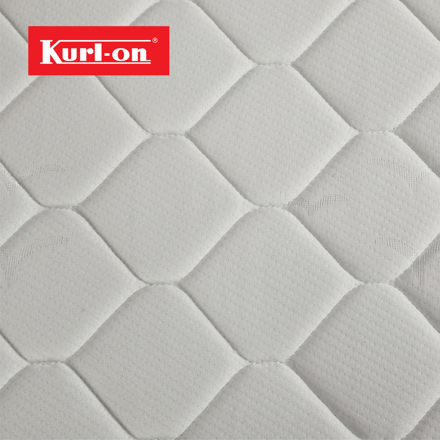 Image of KURLON Spinel Ortho, Firm, Back Support, Breathable, HD Bonded Foam, PU Quilting Top 6 inch Queen Bonded Foam Mattress
