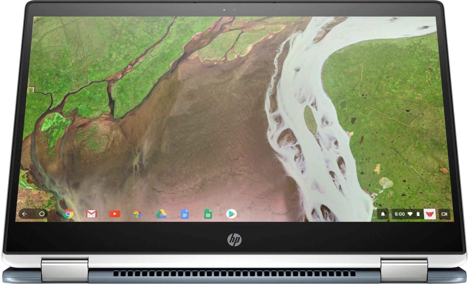 Image of HP Chromebook x360 Intel Core i5 8th Gen 8250U - (8 GB /64 GB EMMC Storage /Chrome OS) 14-da0004TU Chromebook