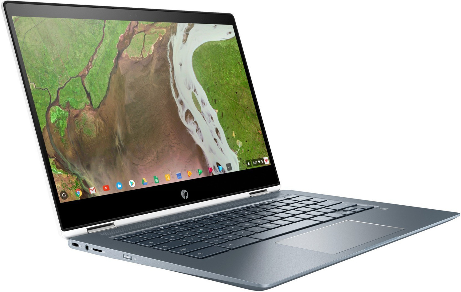 Image of HP Chromebook x360 Intel Core i5 8th Gen 8250U - (8 GB /64 GB EMMC Storage /Chrome OS) 14-da0004TU Chromebook