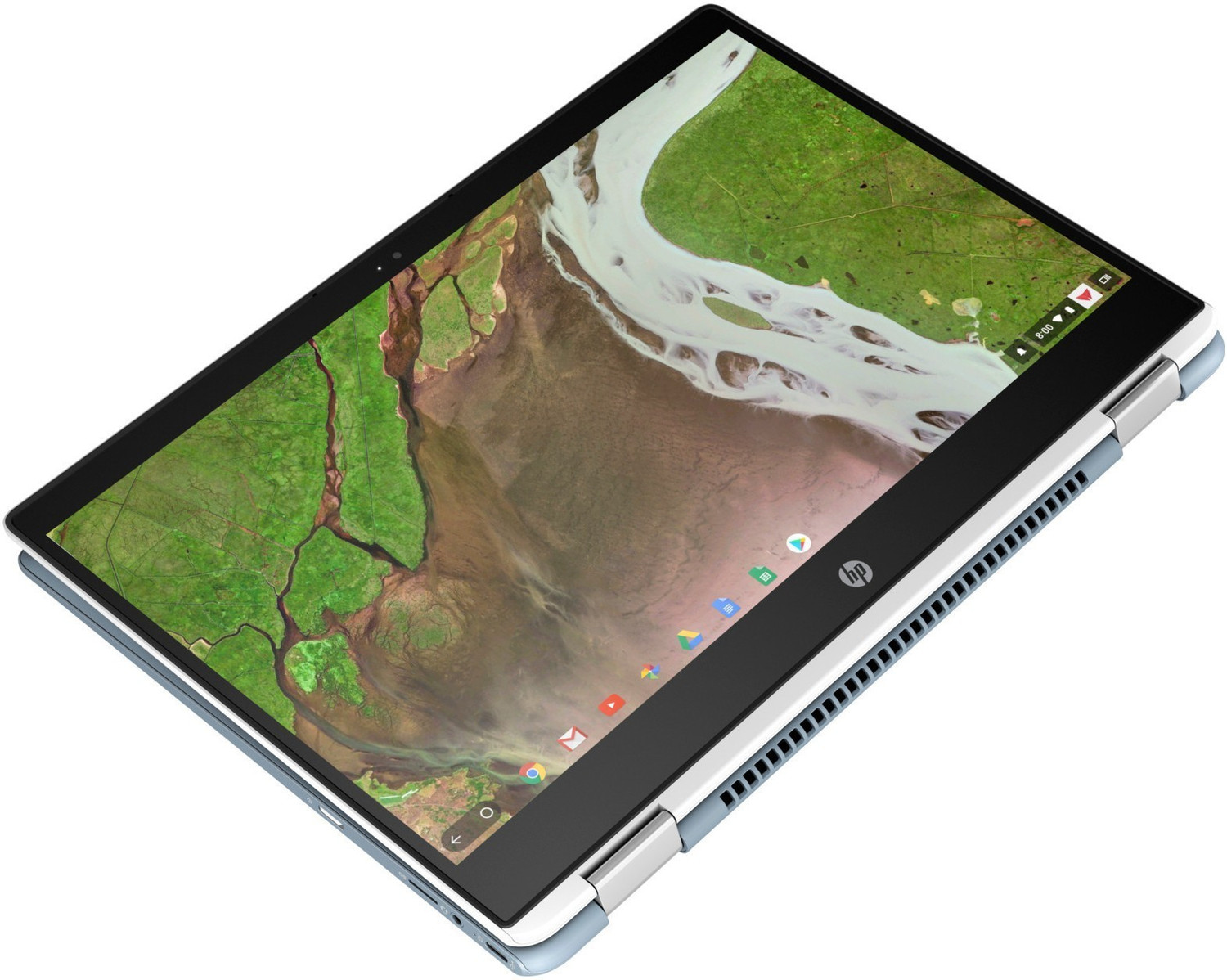 Image of HP Chromebook x360 Intel Core i5 8th Gen 8250U - (8 GB /64 GB EMMC Storage /Chrome OS) 14-da0004TU Chromebook