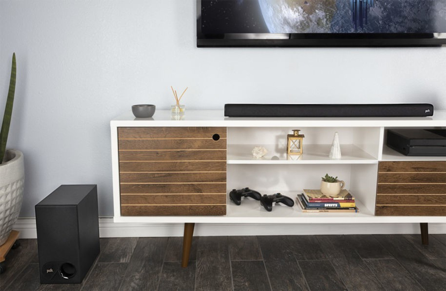 Image of Polk Audio Signa S2 Digital with HDMI with Wireless Subwoofer 120 W Bluetooth Soundbar