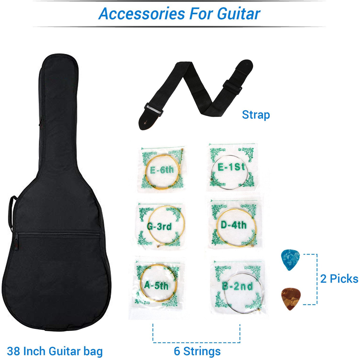 Image of BLUEBERRY B-D38-Sunbrust, 38Inch Inbuilt TrussRod Acoustic Guitar Linden Wood Synthetic Wood Right Hand Orientation