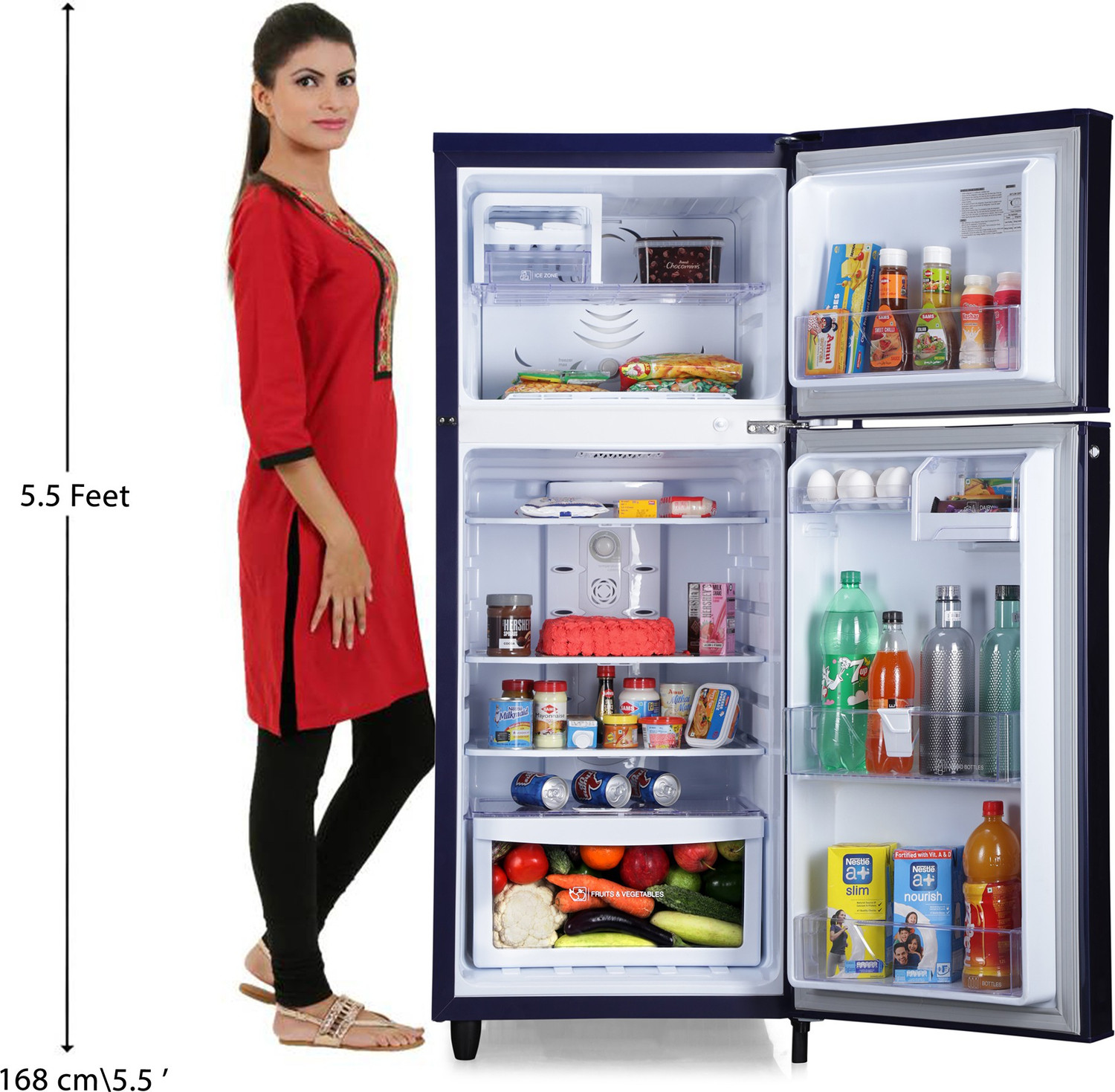 Image of Godrej 236 L Frost Free Double Door 2 Star Refrigerator