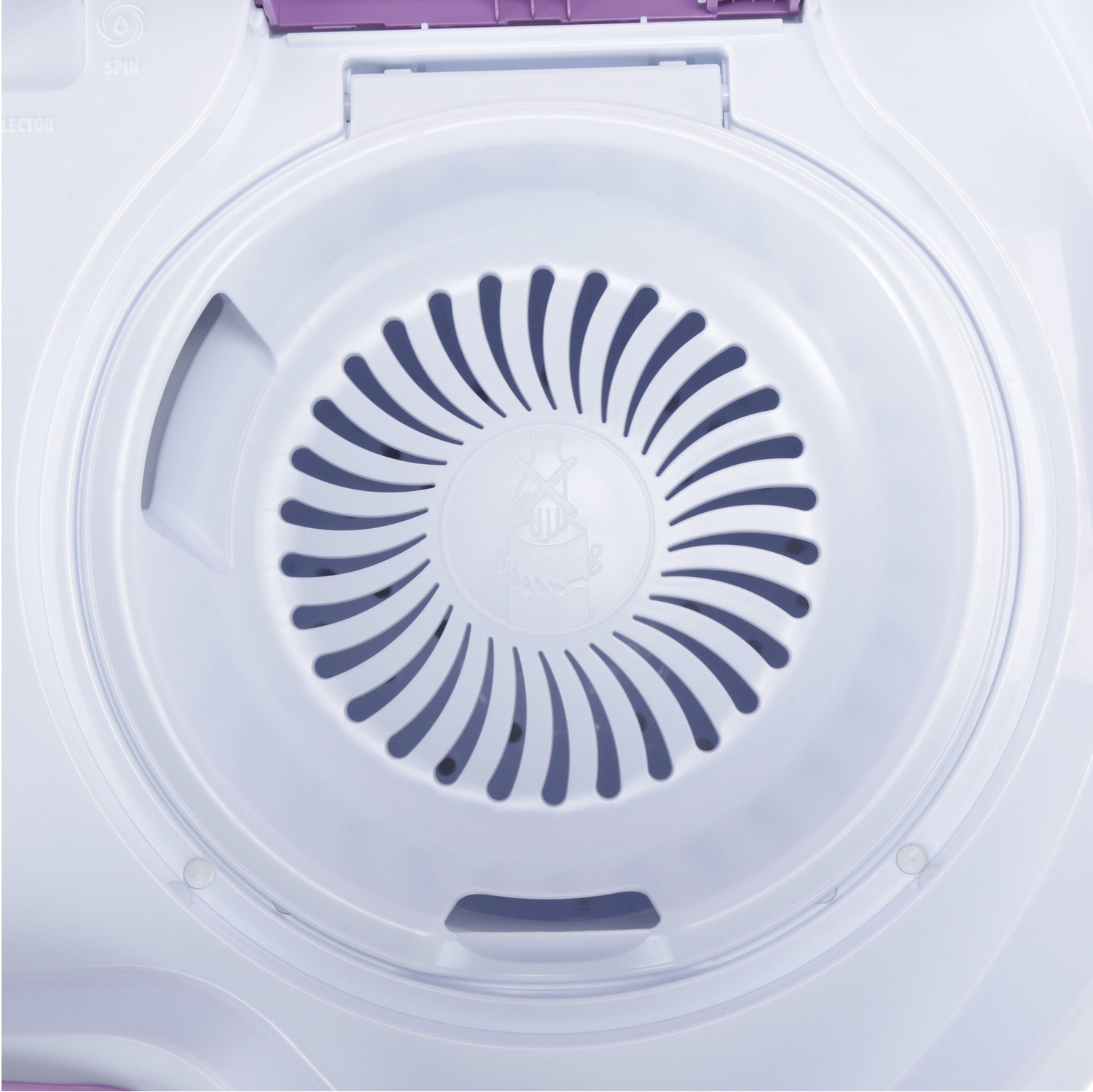 Image of Godrej 9 kg Semi Automatic Top Load Washing Machine White, Purple