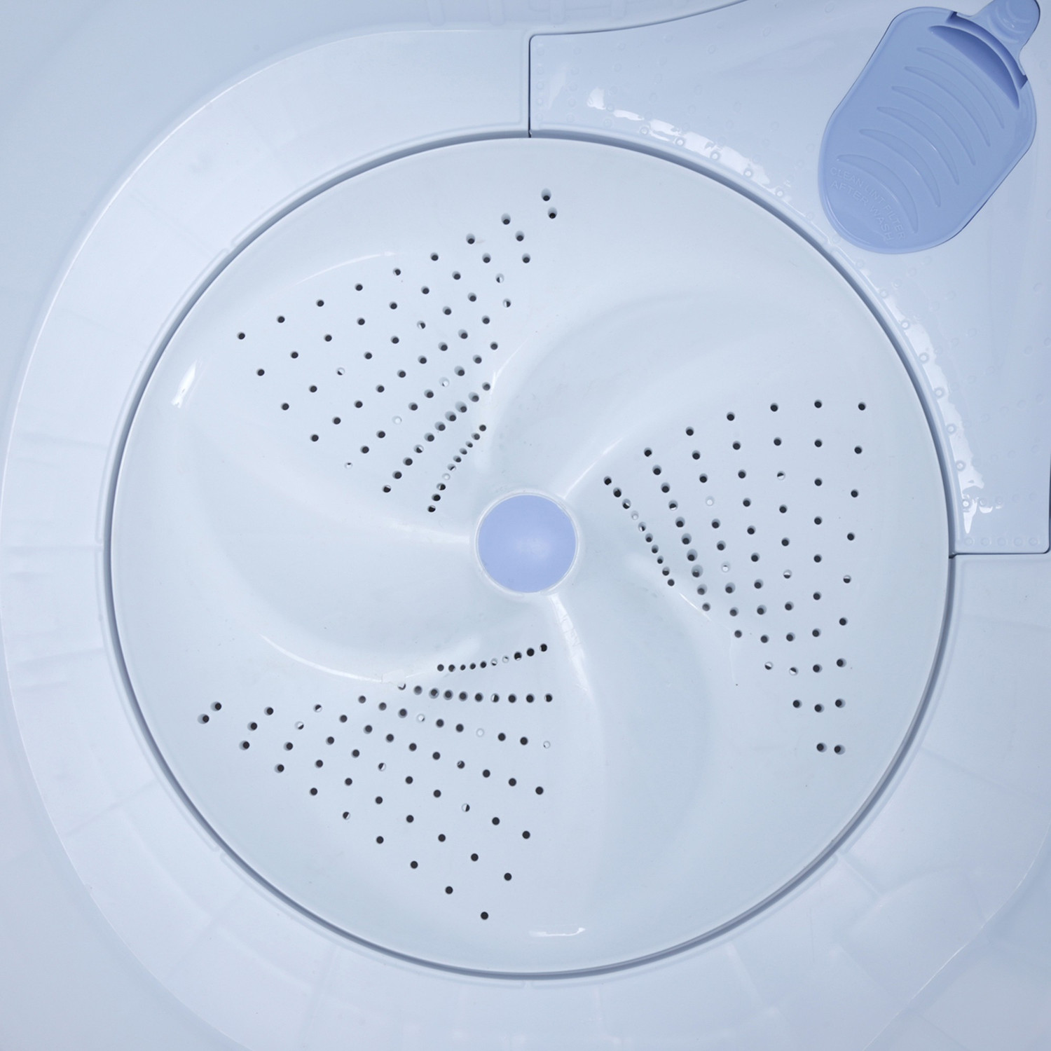 Image of Godrej 9 kg Semi Automatic Top Load Washing Machine White, Purple