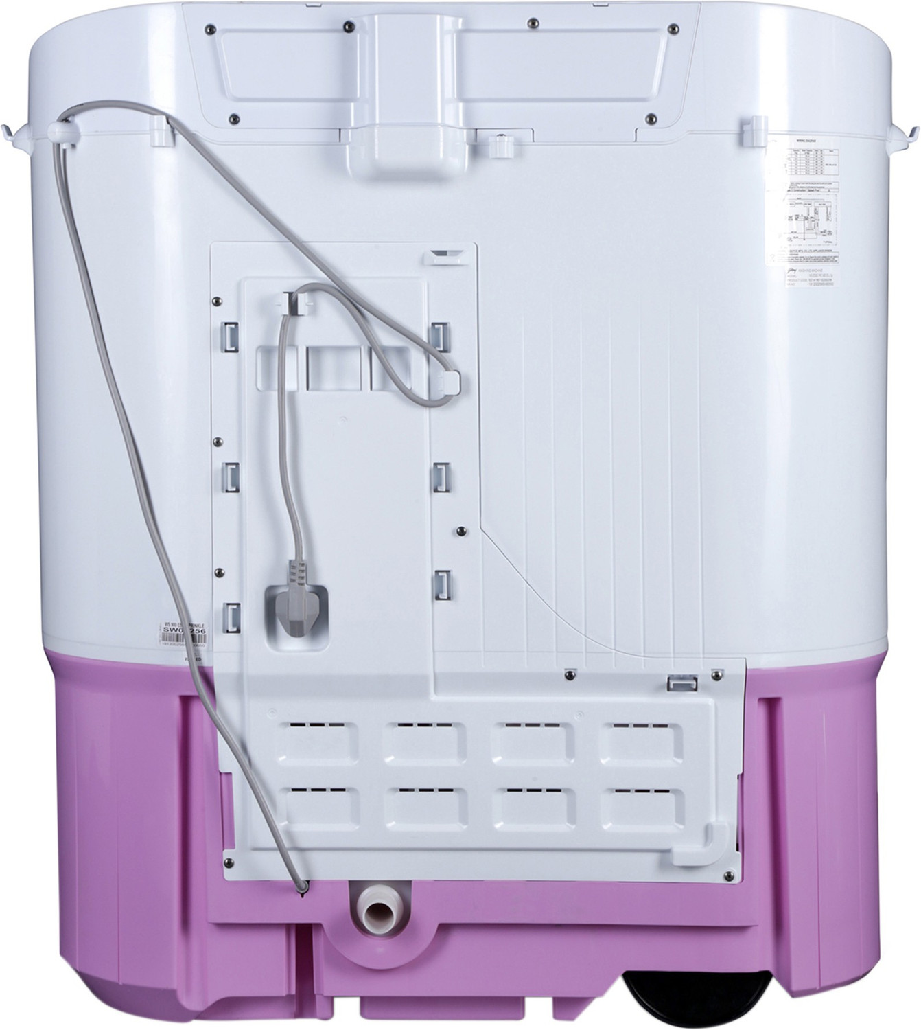 Image of Godrej 9 kg Semi Automatic Top Load Washing Machine White, Purple
