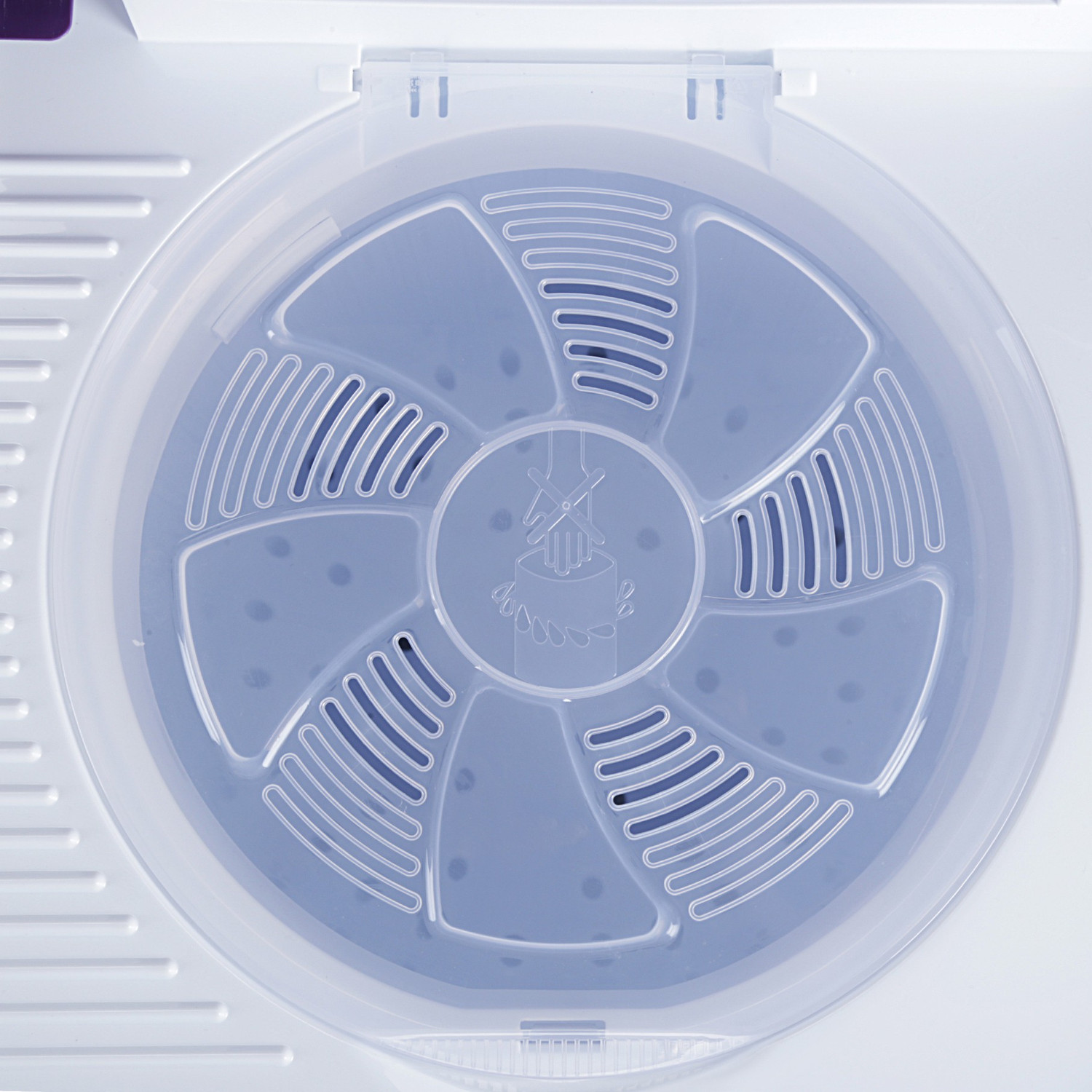 Image of Godrej 7.5 kg Semi Automatic Top Load Washing Machine White, Purple