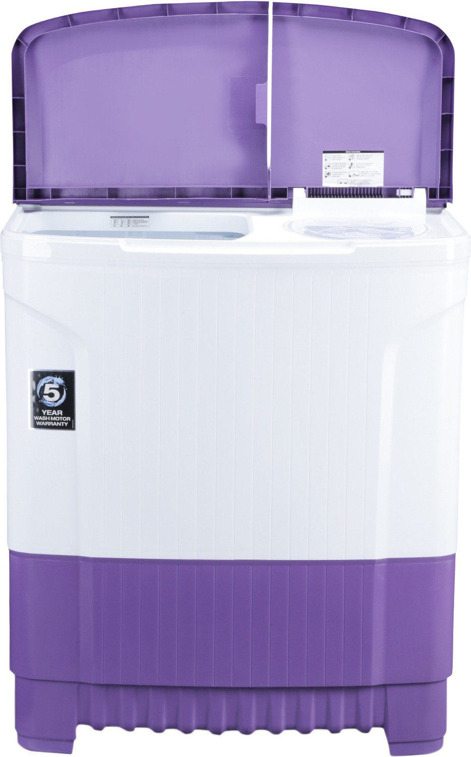 Image of Godrej 7.5 kg Semi Automatic Top Load Washing Machine White, Purple