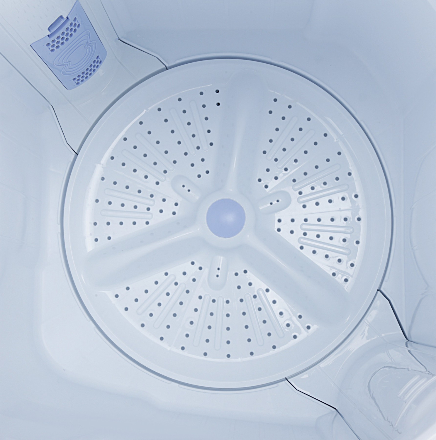 Image of Godrej 7.5 kg Semi Automatic Top Load Washing Machine White, Purple