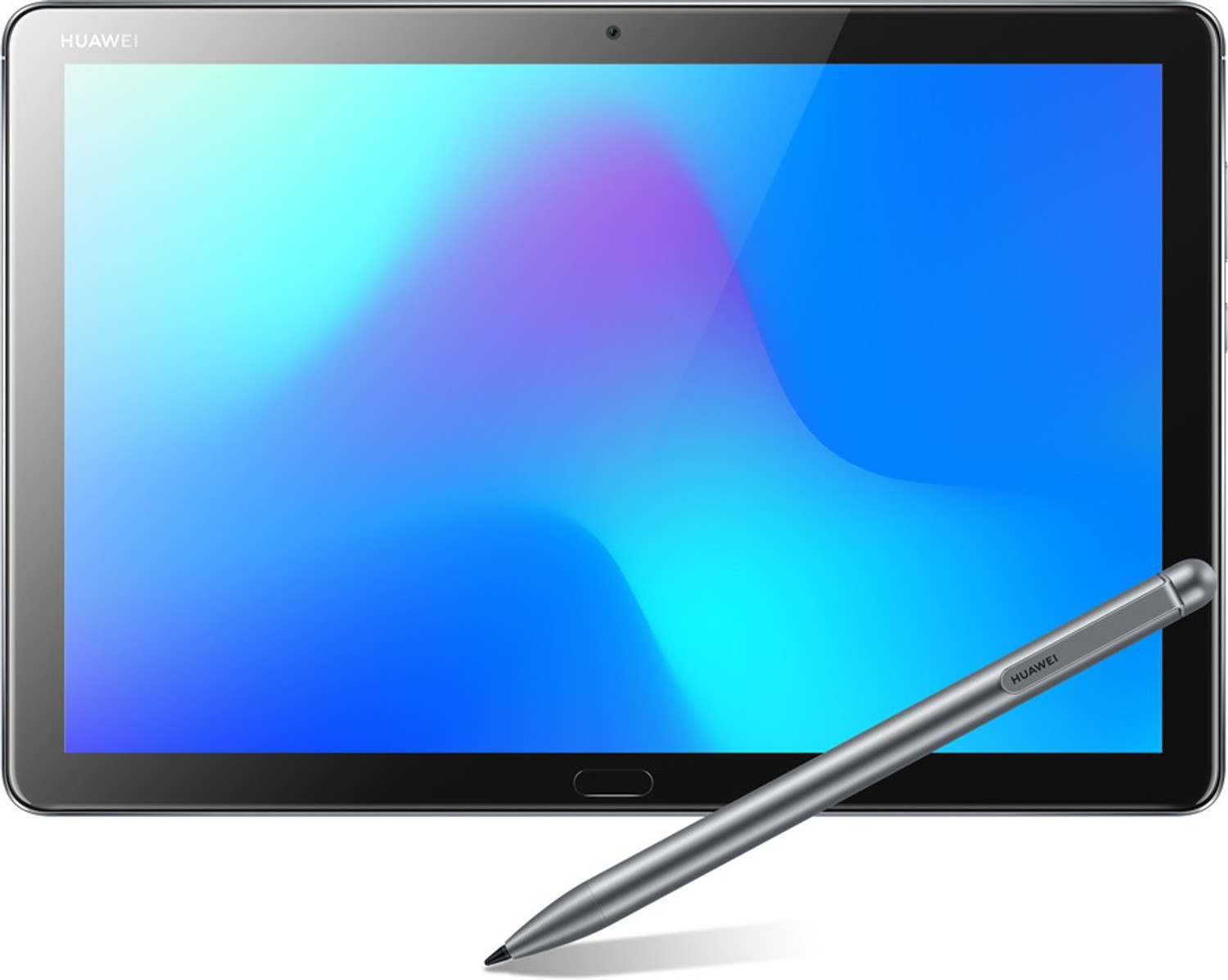 Image of Huawei MediaPad M5 Lite with stylus 4 GB RAM 64 GB ROM 10.1 inch with 4G HiSilicon Kirin 659 Octa Core Tablet (Space Grey)