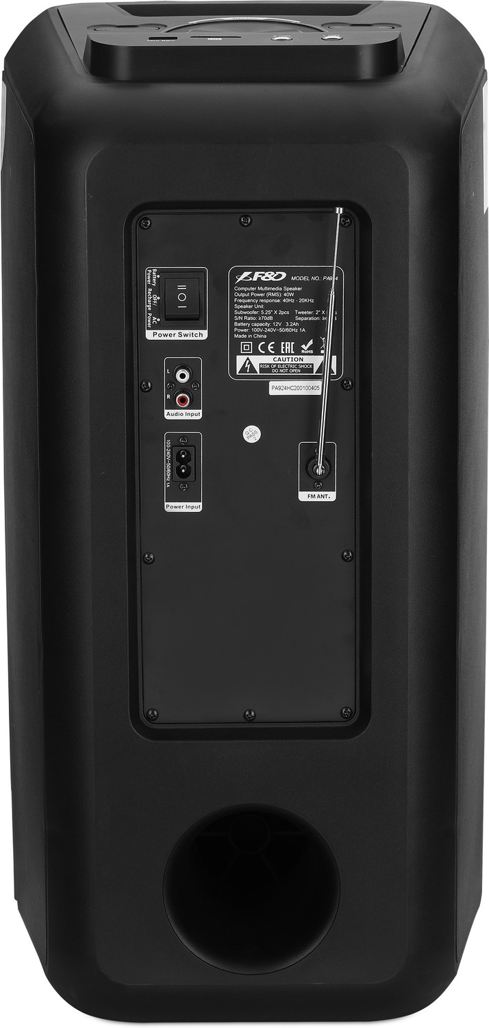 Image of F&D PA924 40 W Bluetooth Party Speaker