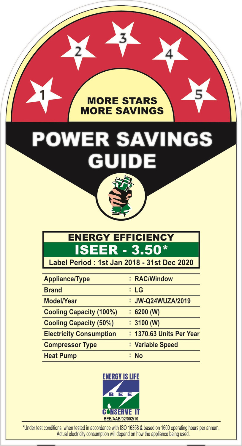 Image of LG 2 Ton 5 Star Window Inverter AC - White